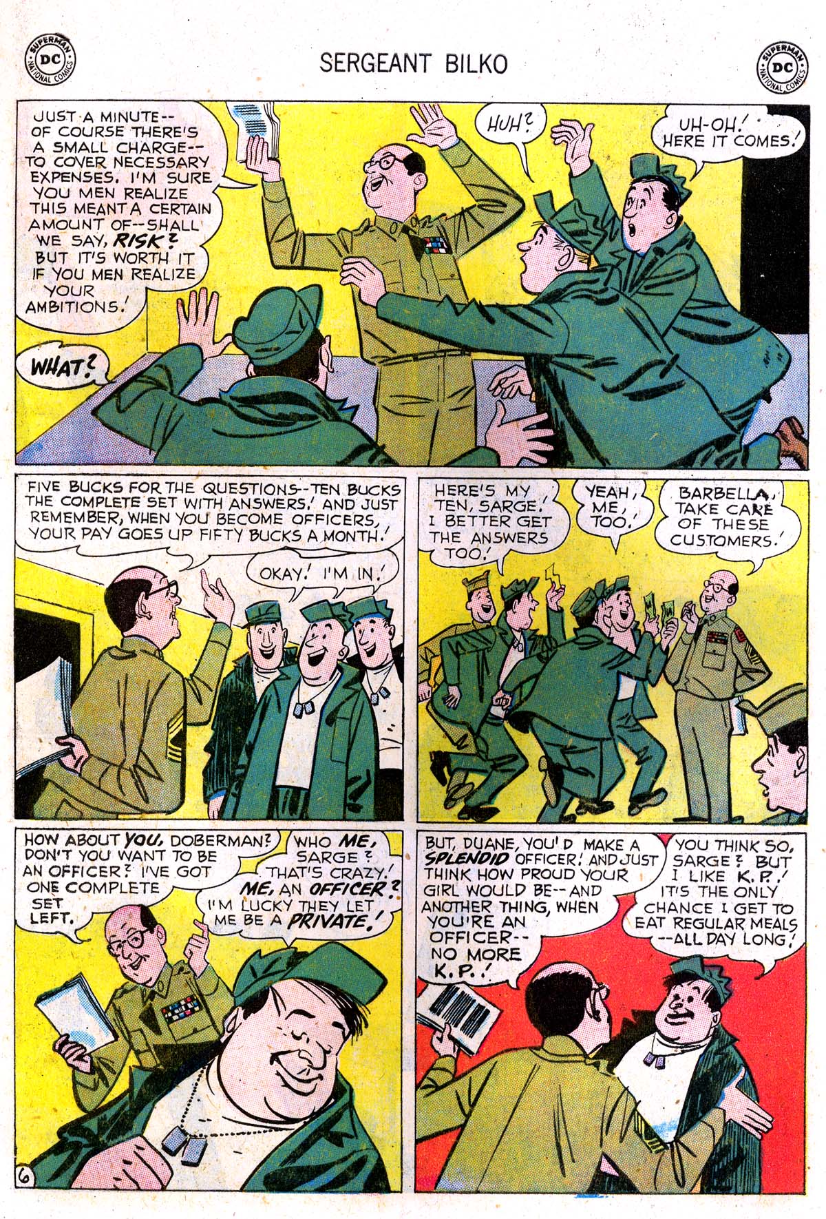 Read online Sergeant Bilko comic -  Issue #7 - 8