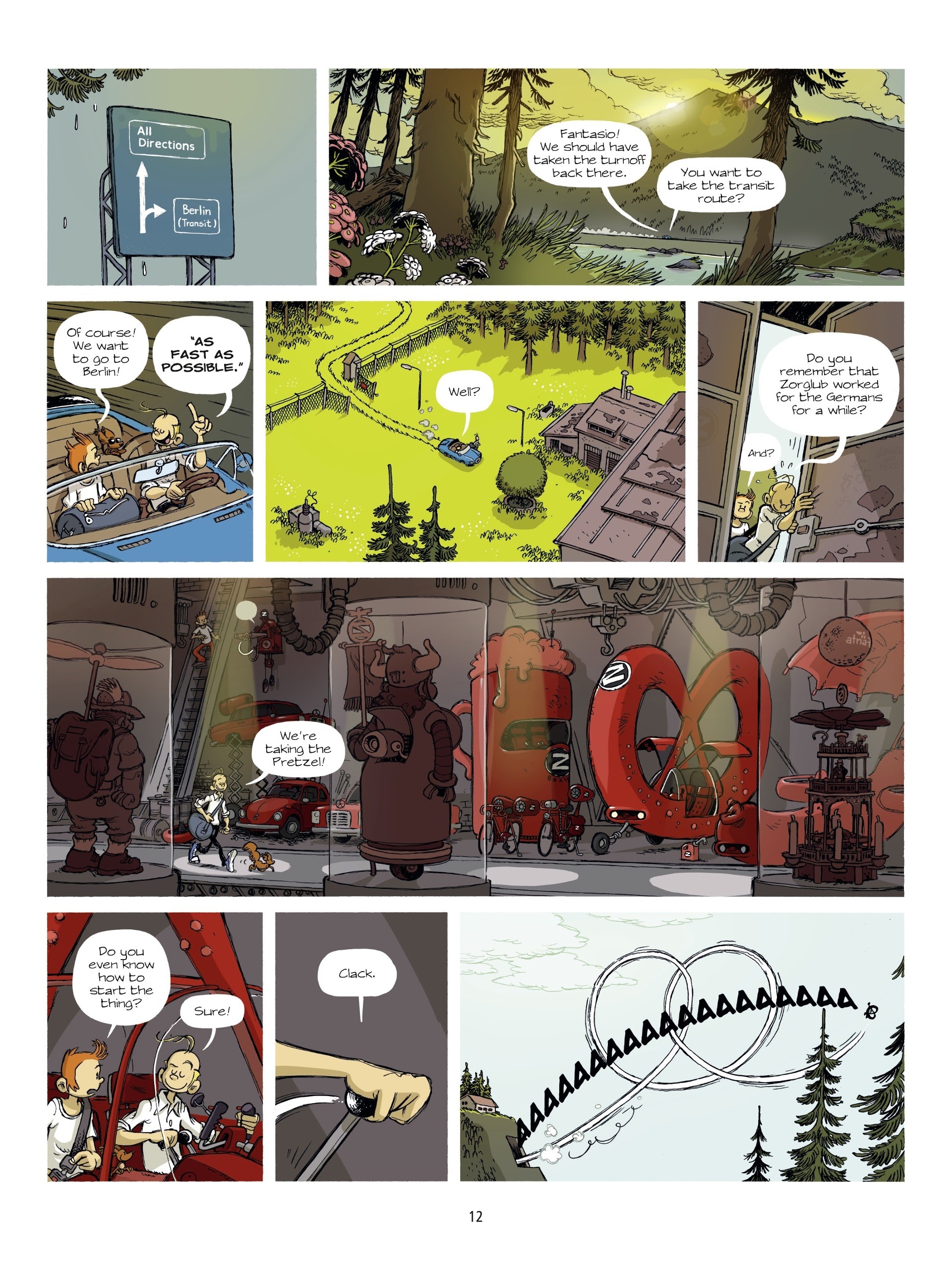 Read online Spirou In Berlin comic -  Issue # Full - 12