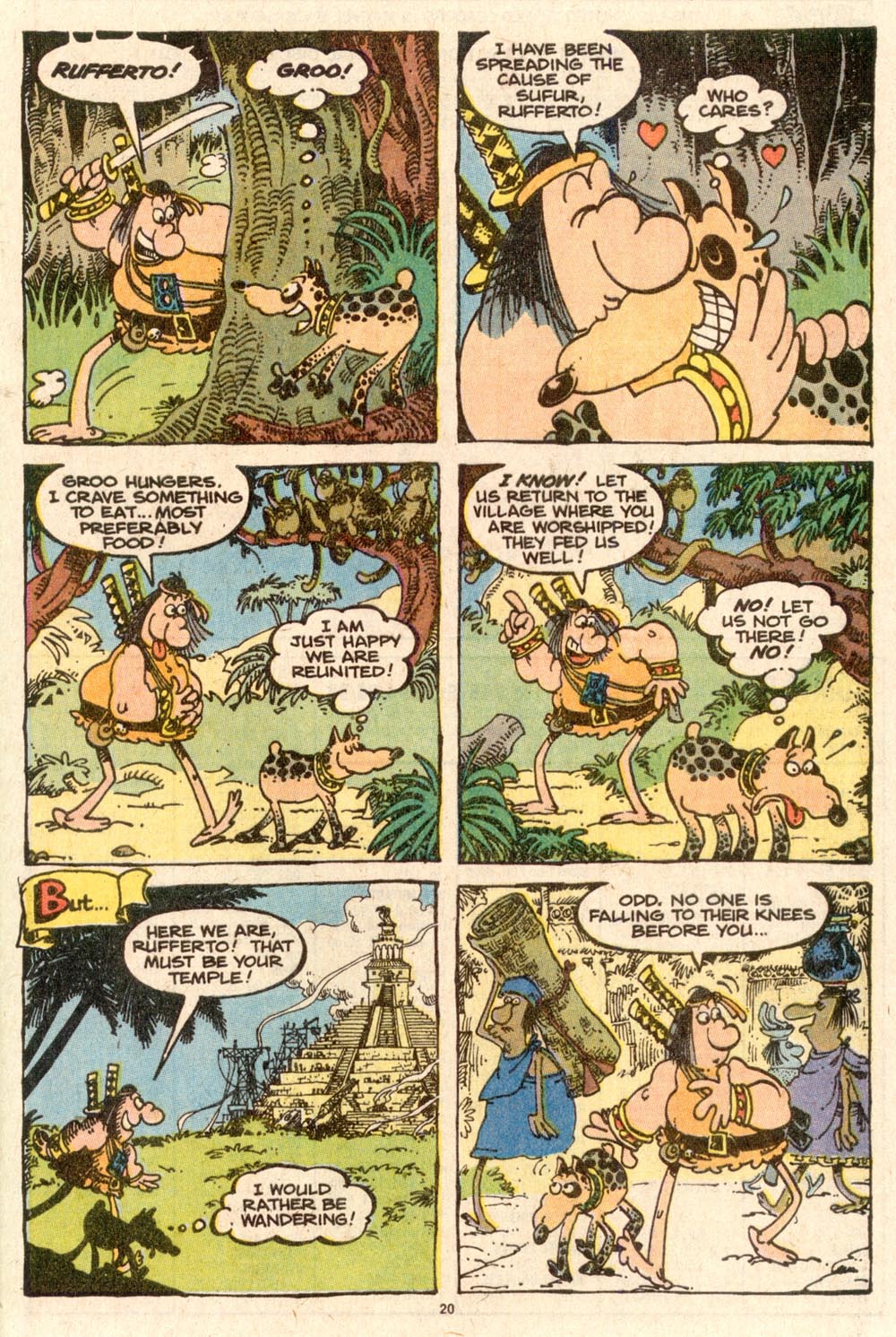 Read online Sergio Aragonés Groo the Wanderer comic -  Issue #58 - 21