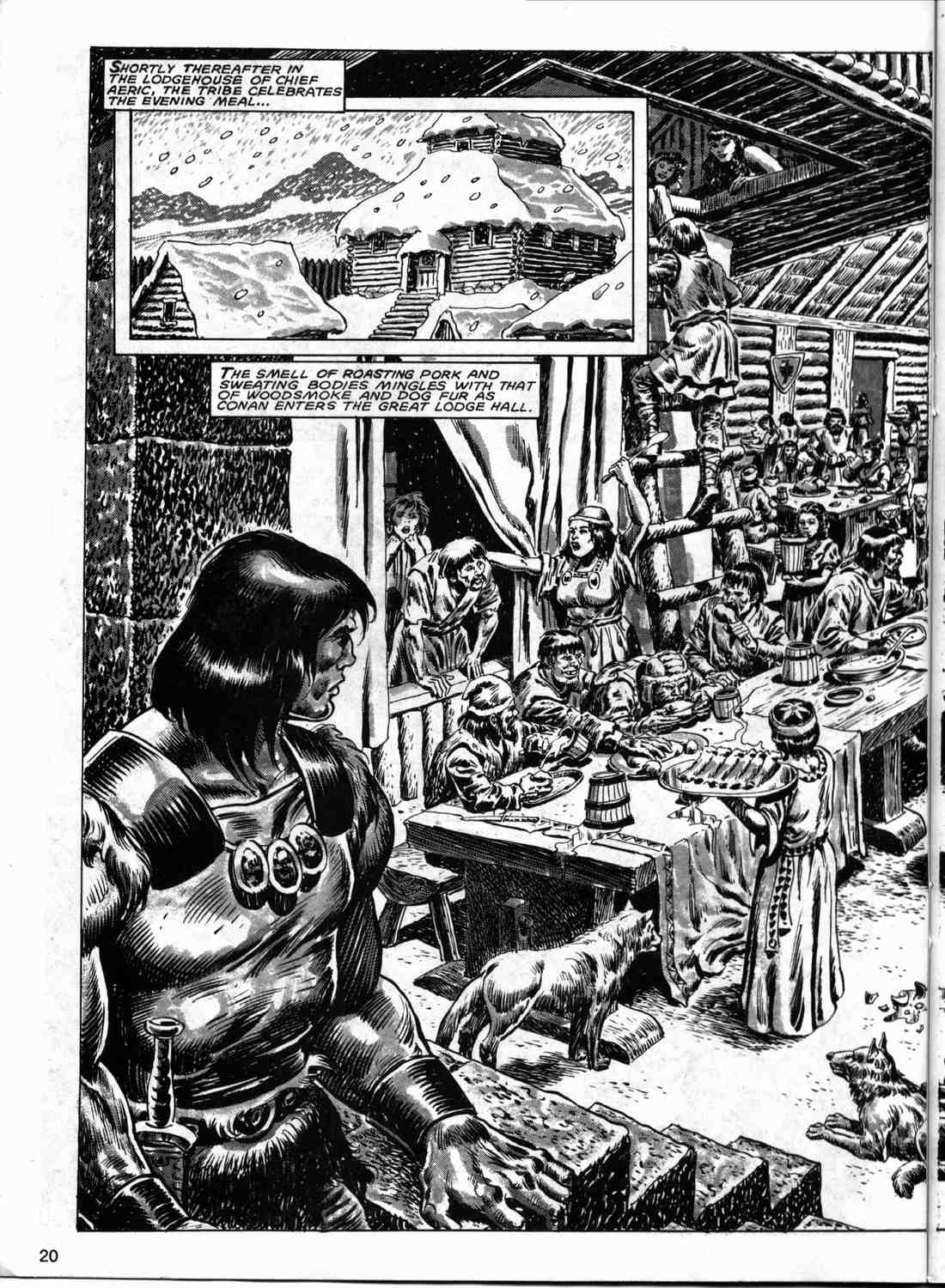 Read online The Savage Sword Of Conan comic -  Issue #133 - 19