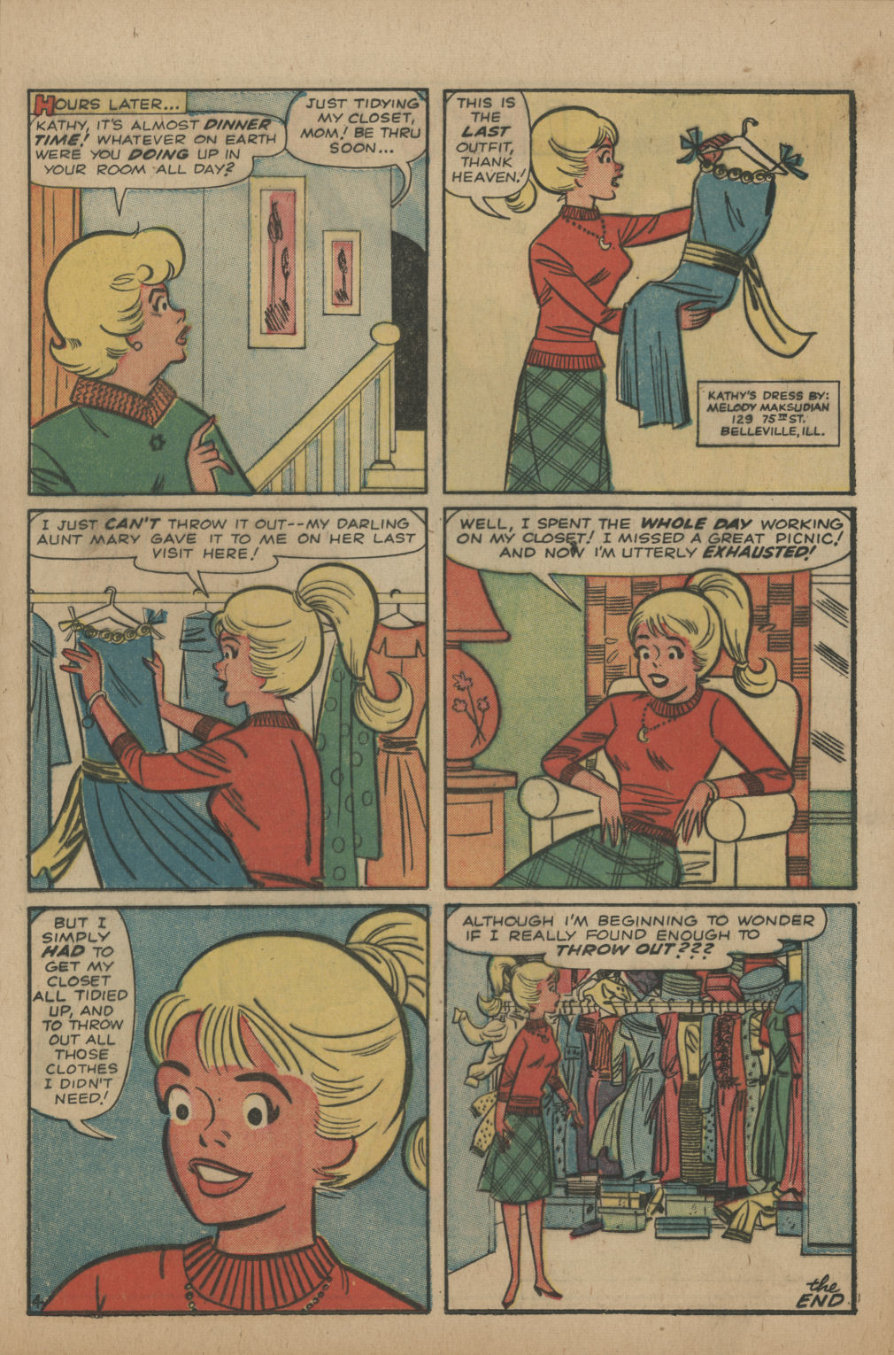Read online Kathy (1959) comic -  Issue #17 - 13