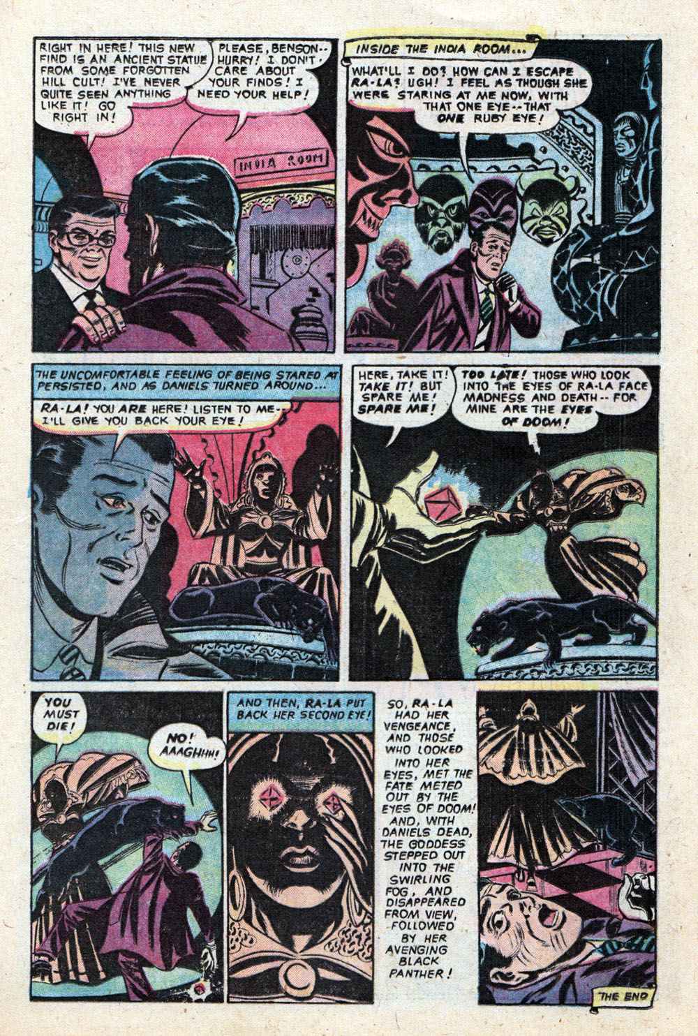 Read online Baffling Mysteries comic -  Issue #8 - 17