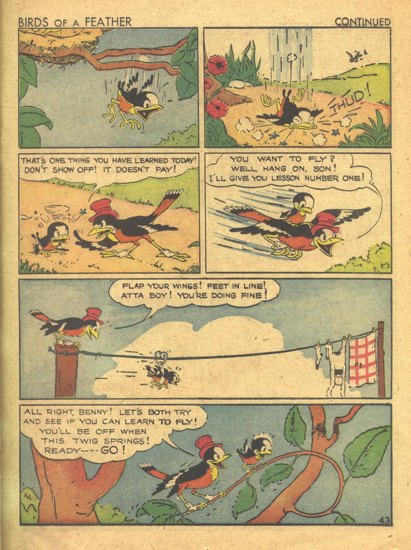 Read online Walt Disney's Comics and Stories comic -  Issue #13 - 45