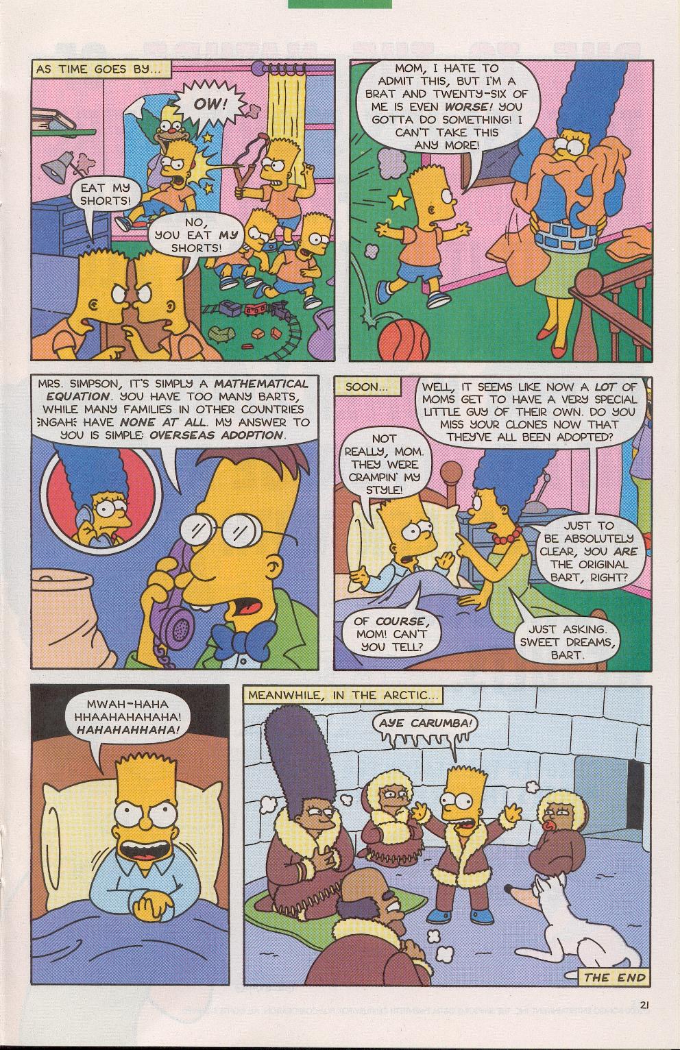 Read online Simpsons Comics Presents Bart Simpson comic -  Issue #2 - 21