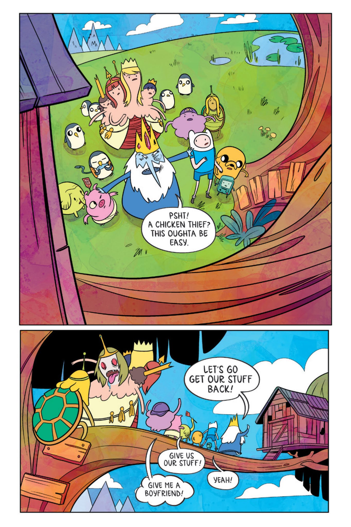 Read online Adventure Time: Graybles Schmaybles comic -  Issue # TPB (Part 2) - 28