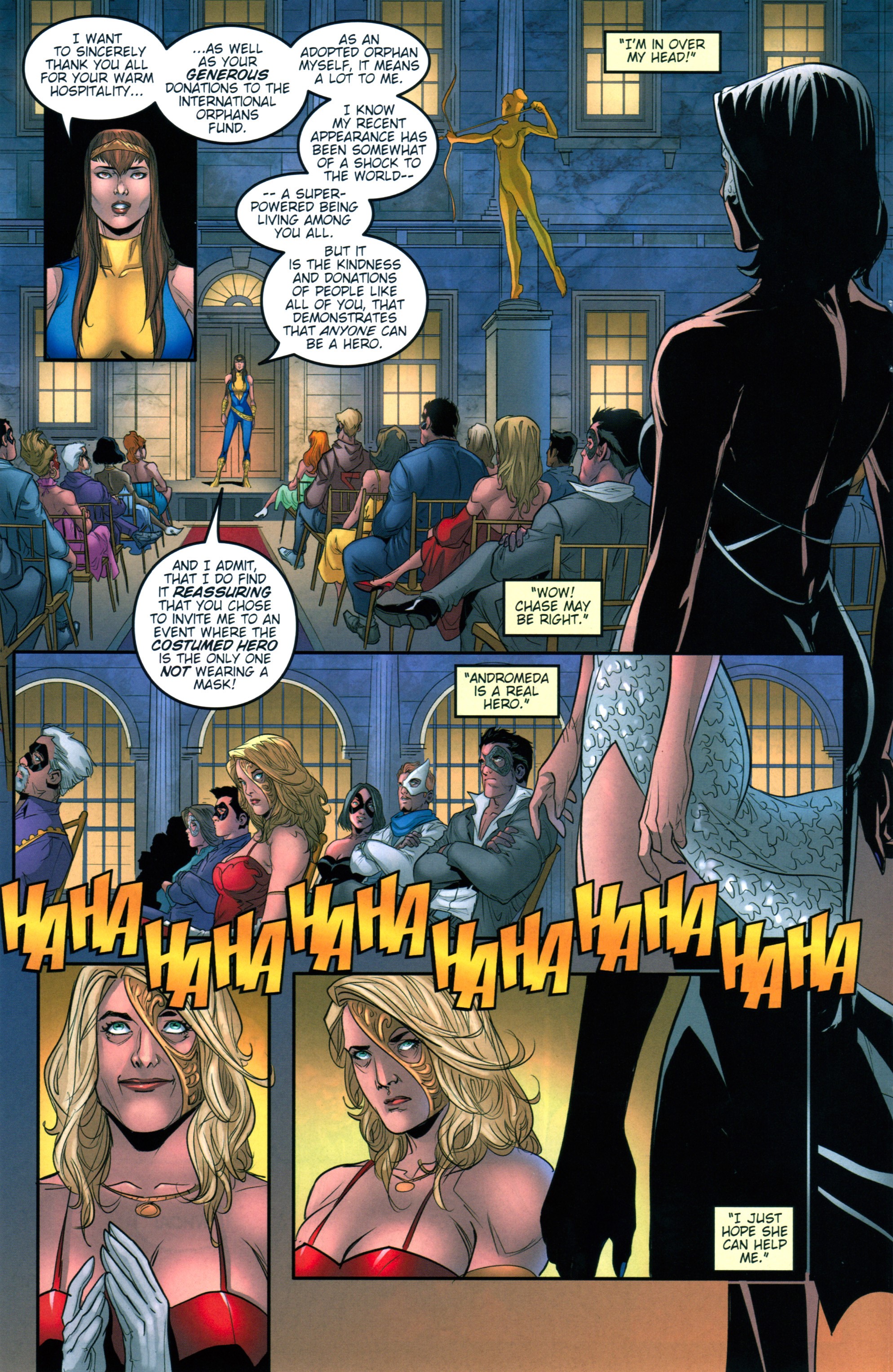 Read online White Widow comic -  Issue #3 - 18