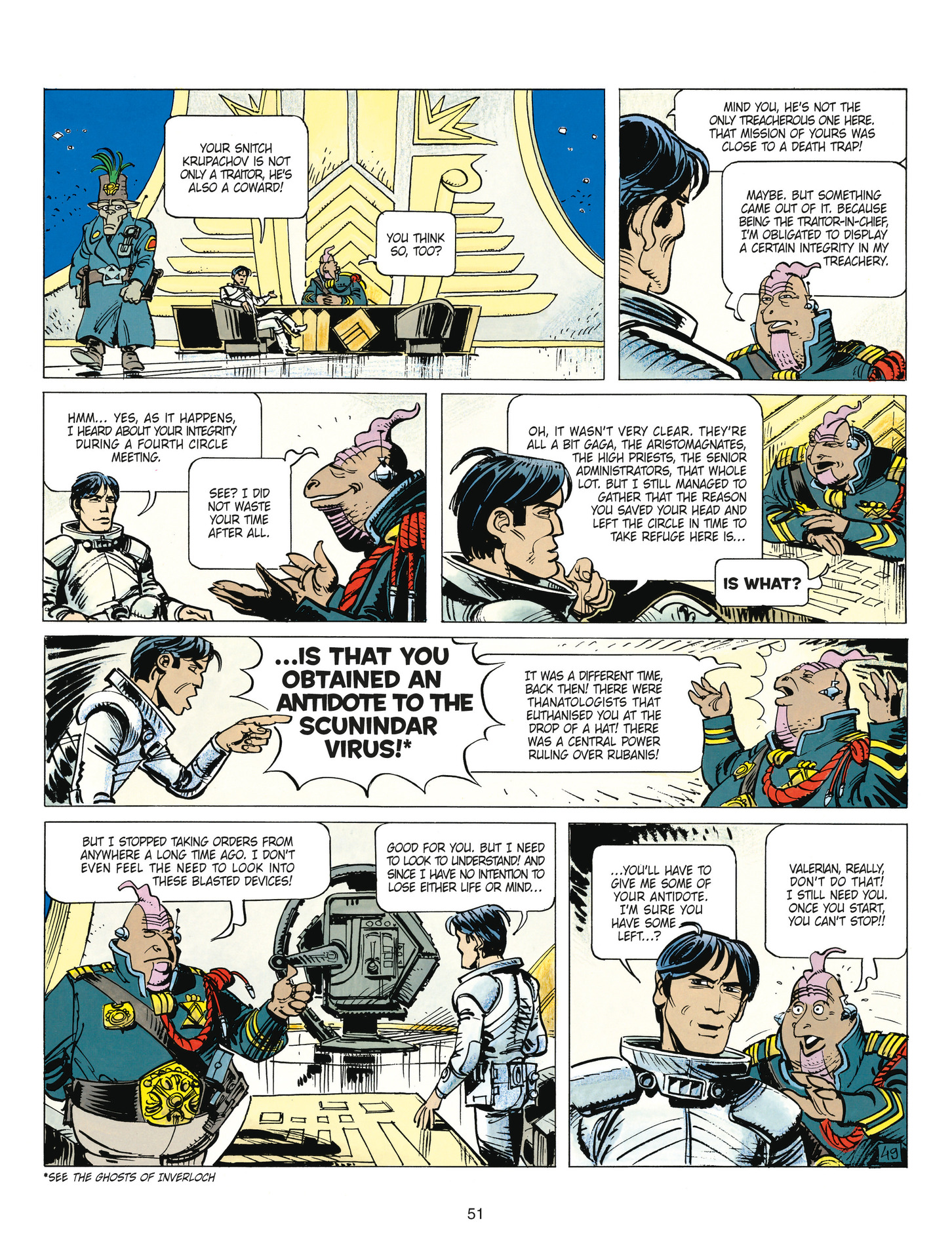 Read online Valerian and Laureline comic -  Issue #15 - 51