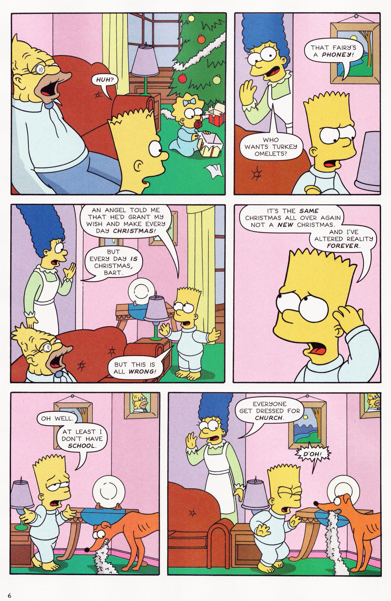 Read online The Simpsons Winter Wingding comic -  Issue #2 - 8