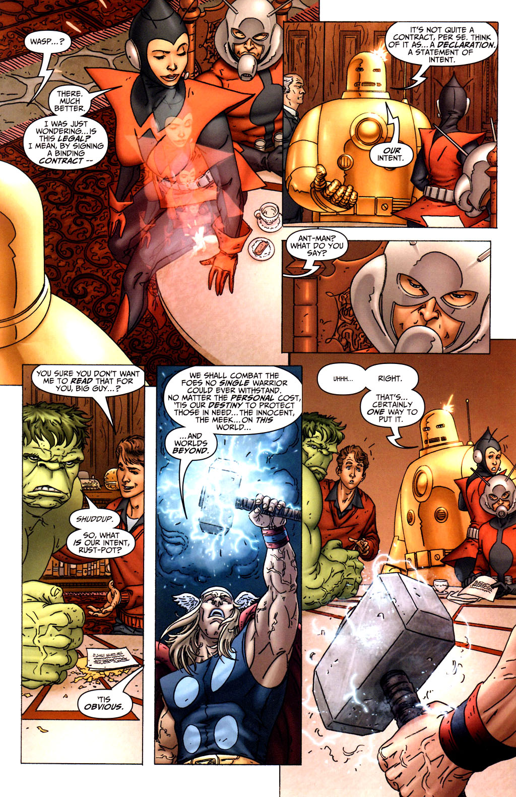 Read online Avengers: Earth's Mightiest Heroes (2005) comic -  Issue #1 - 8
