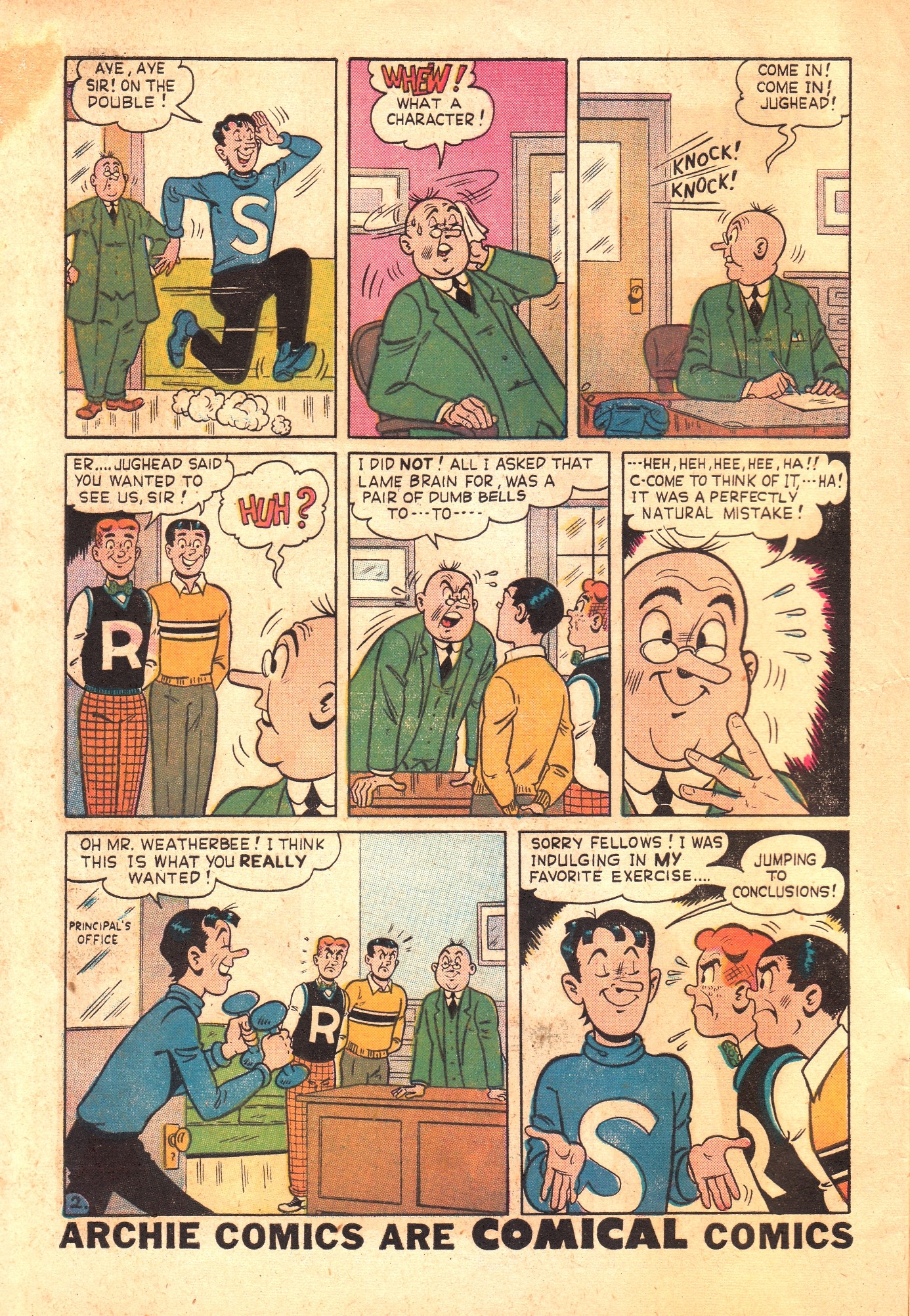 Read online Archie's Pal Jughead comic -  Issue #42 - 4