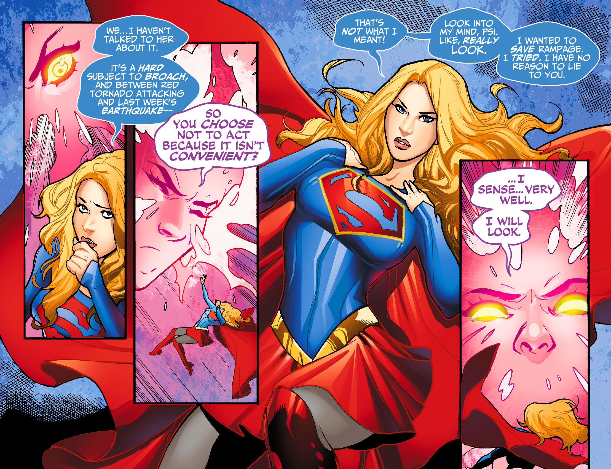 Read online Adventures of Supergirl comic -  Issue #7 - 19