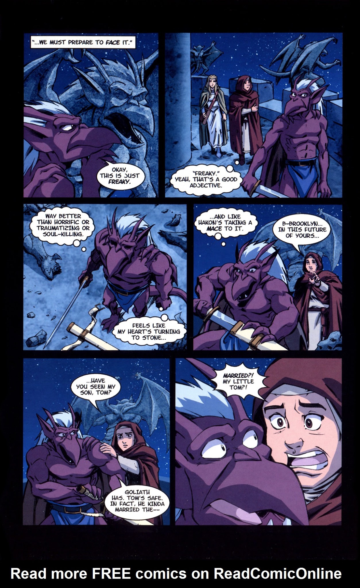 Read online Gargoyles (2006) comic -  Issue #11 - 9