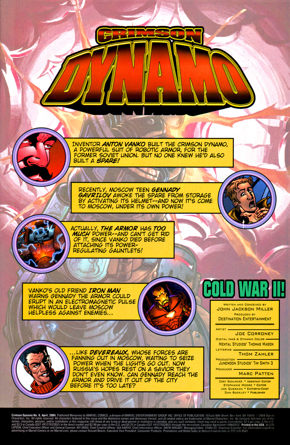 Read online Crimson Dynamo comic -  Issue #6 - 2