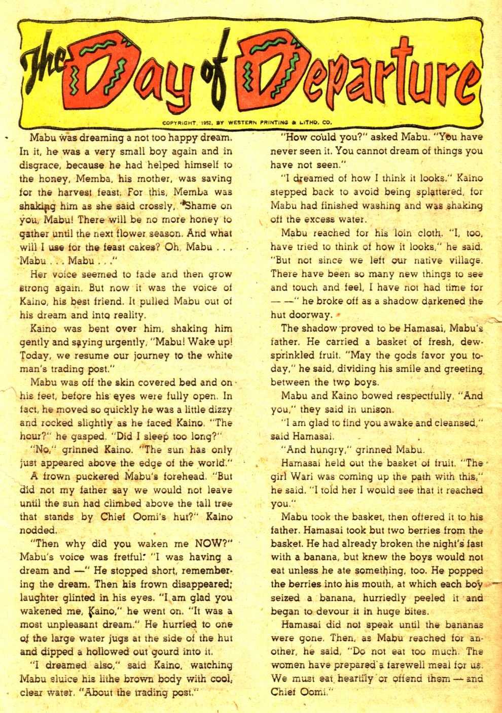 Read online Tarzan (1948) comic -  Issue #40 - 42