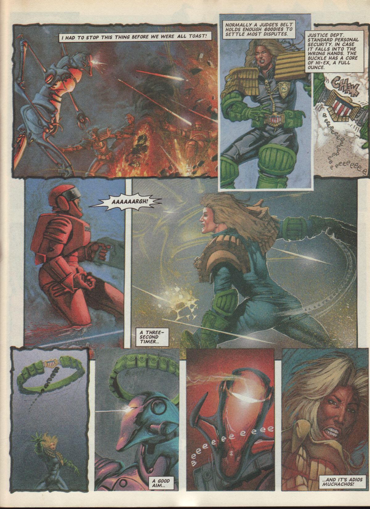 Read online Judge Dredd: The Megazine (vol. 2) comic -  Issue #28 - 38