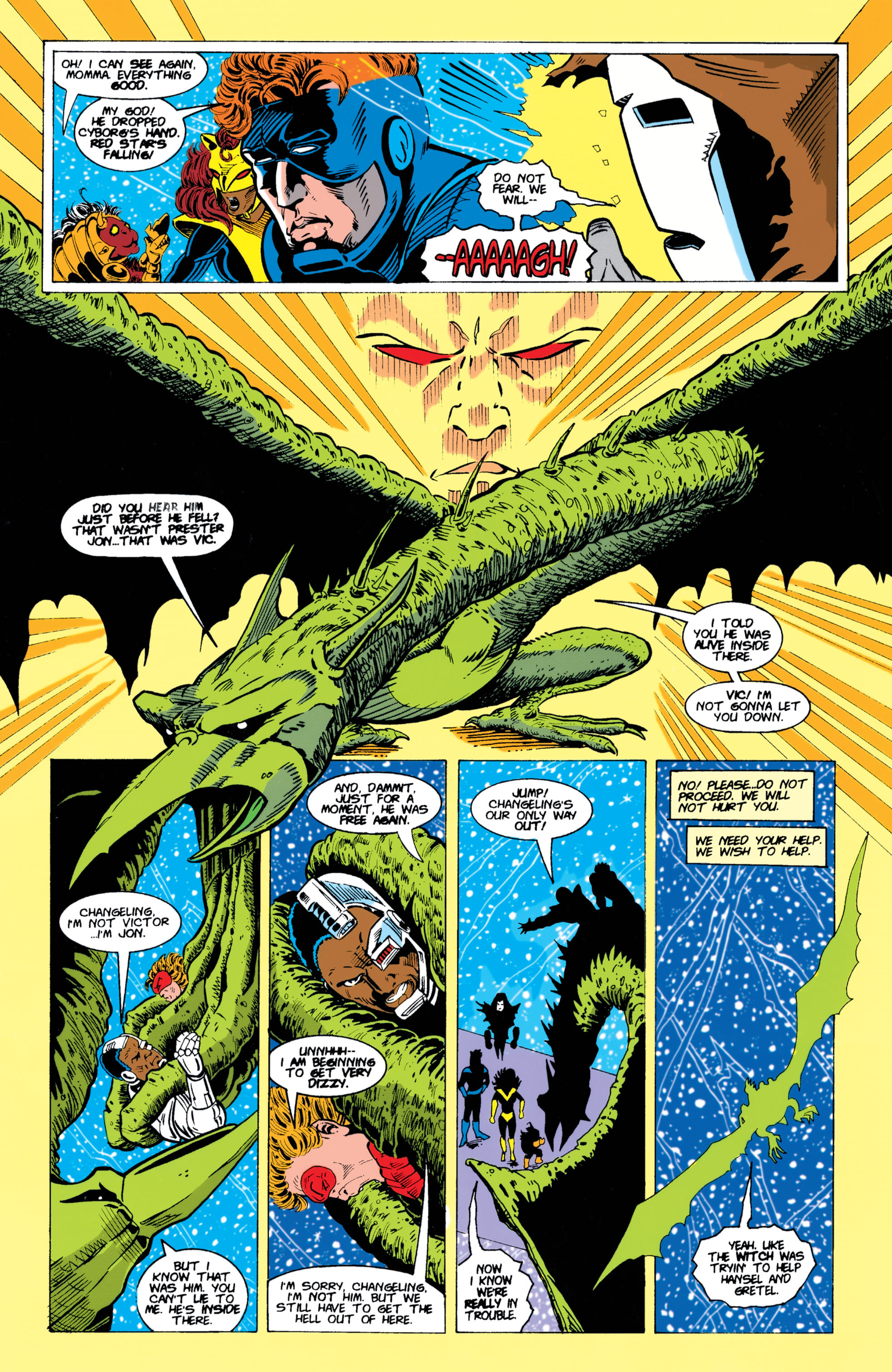 Read online The New Titans (1988) comic -  Issue #104 - 13