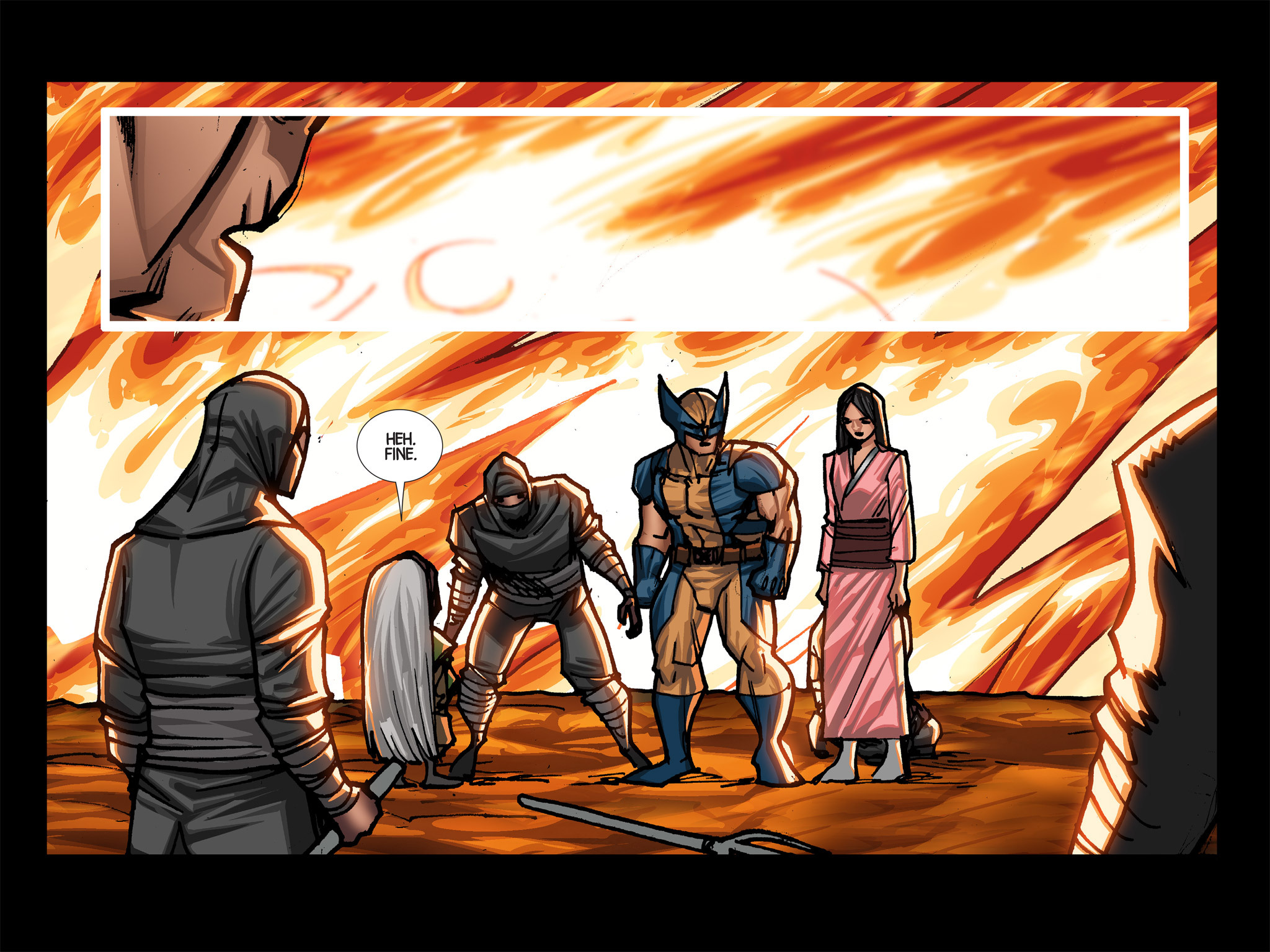 Read online Wolverine: Japan's Most Wanted comic -  Issue #9 - 49