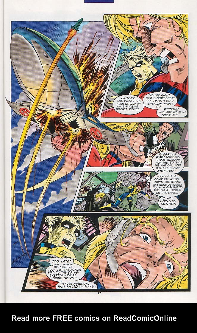 Read online Excalibur (1988) comic -  Issue #86 - 21