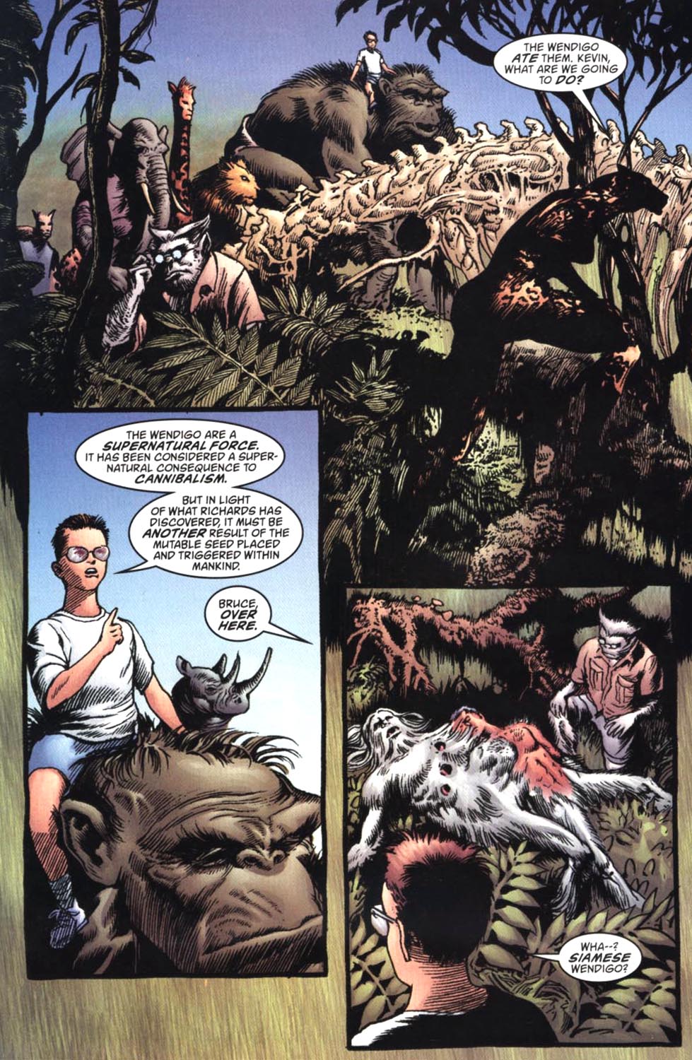 Read online Universe X Special comic -  Issue # Issue Beasts - 38