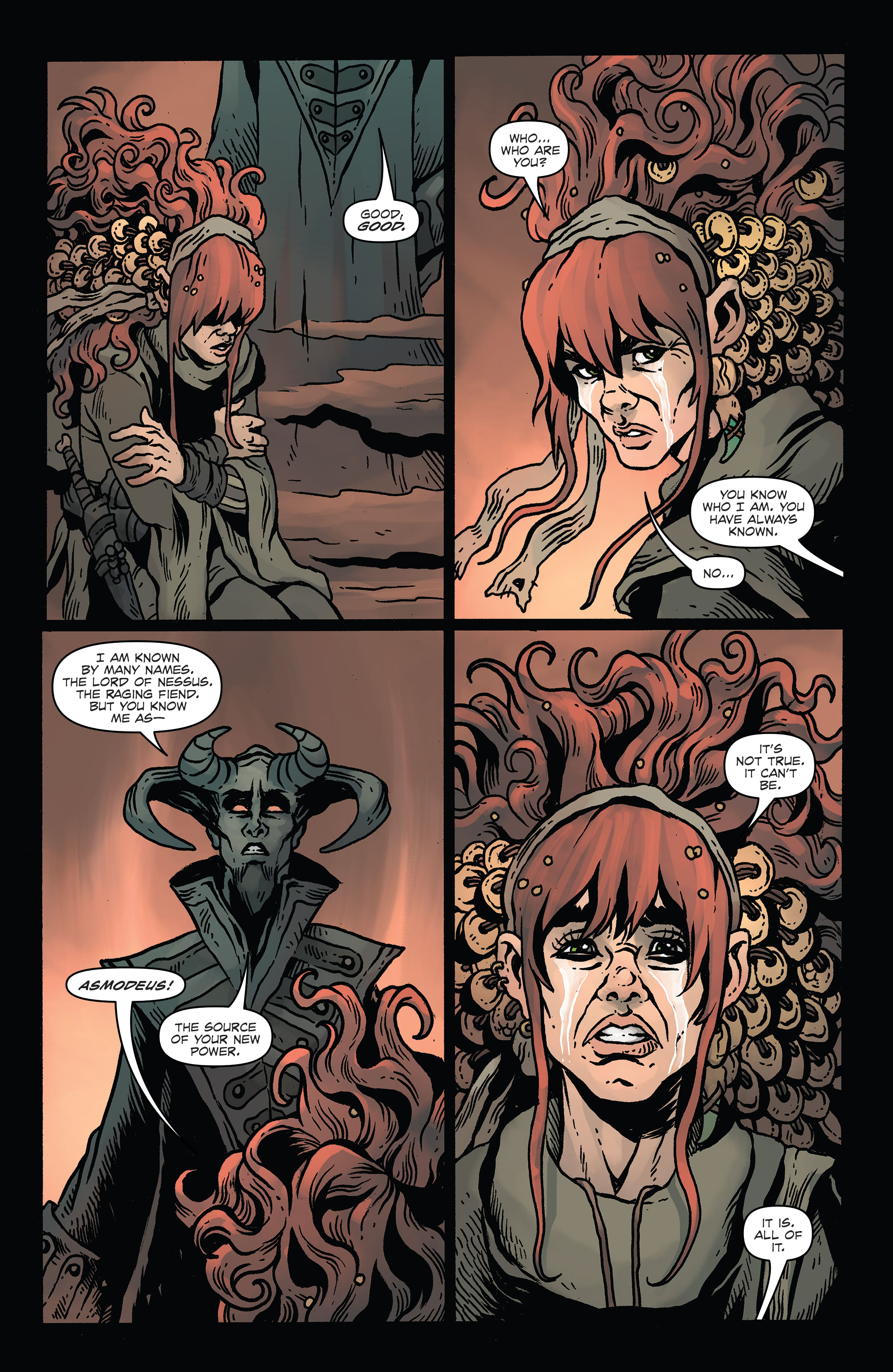 Read online Dungeon & Dragons: A Darkened Wish comic -  Issue #5 - 13