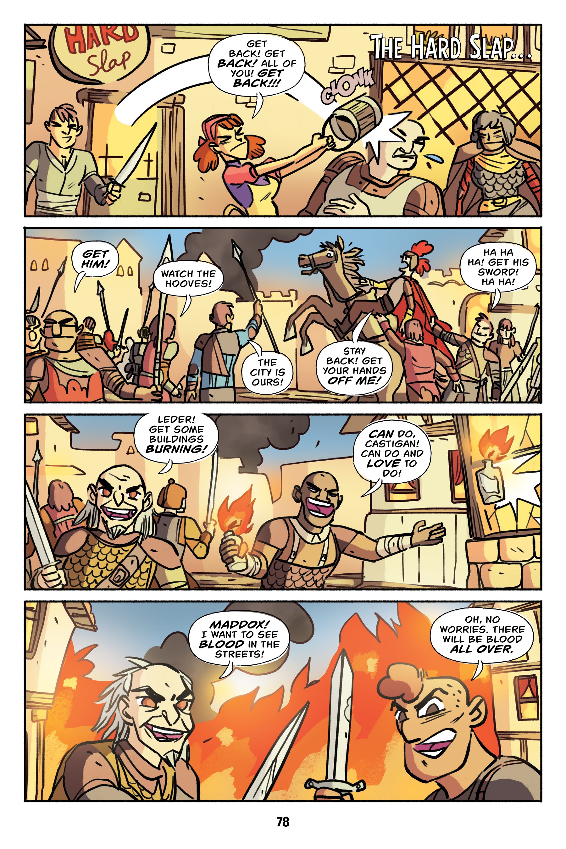 Read online Wrassle Castle comic -  Issue #3 - 79