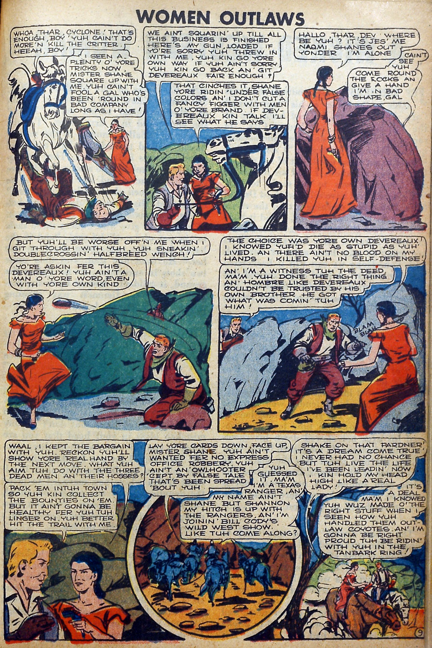 Read online Women Outlaws comic -  Issue #5 - 20