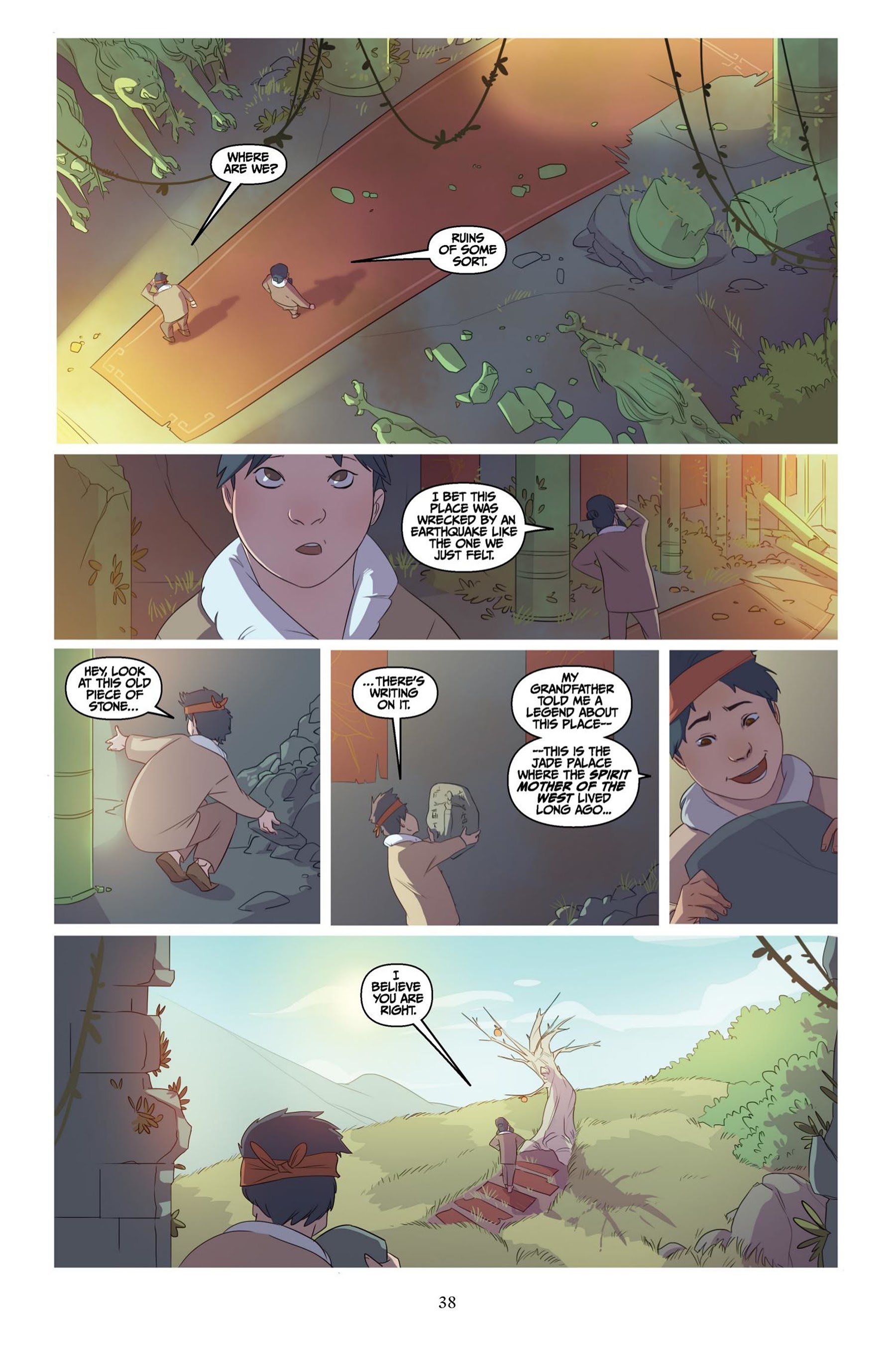 Read online Jia and the Nian Monster comic -  Issue # TPB - 39