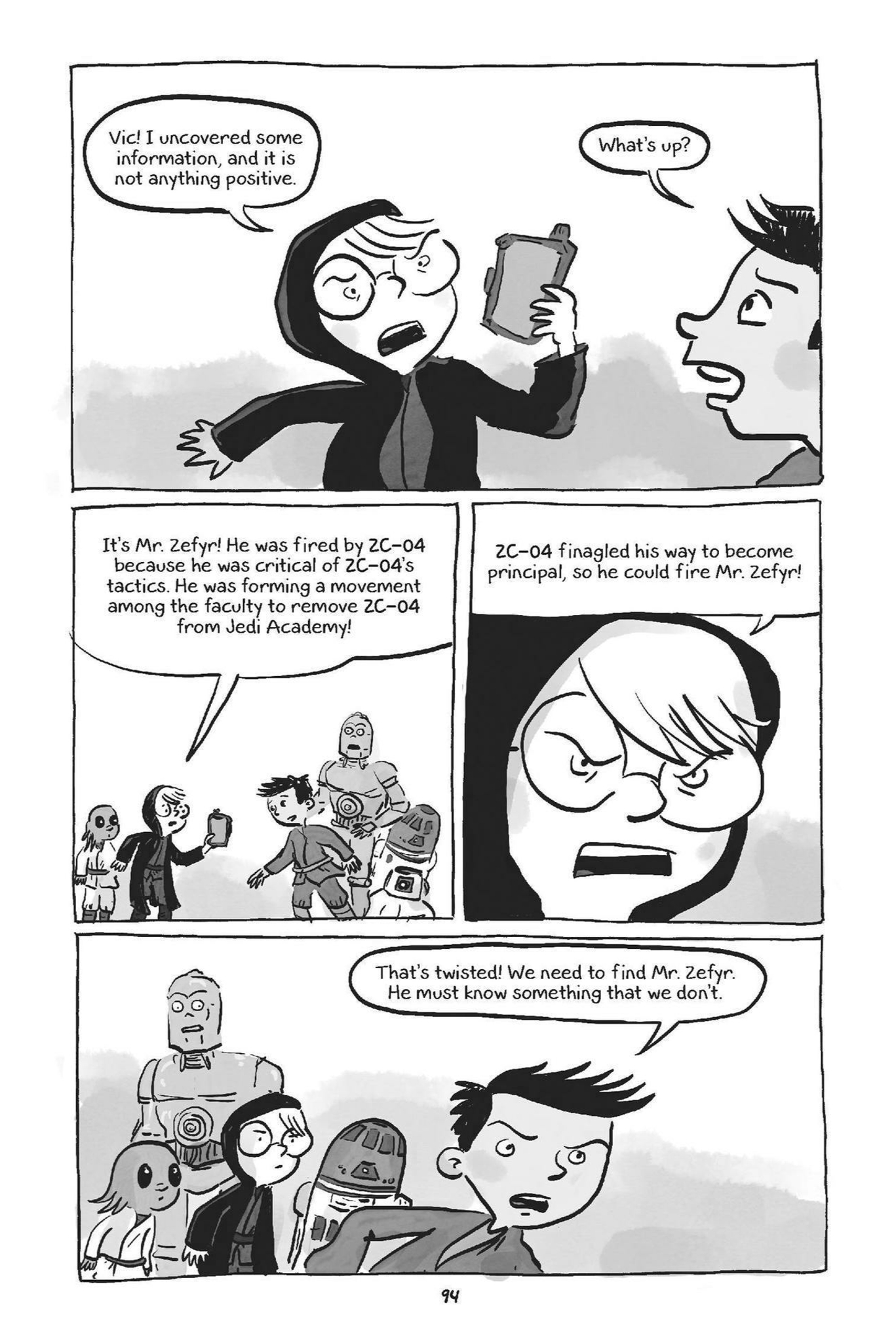 Read online Jedi Academy comic -  Issue # TPB 6 (Part 1) - 96