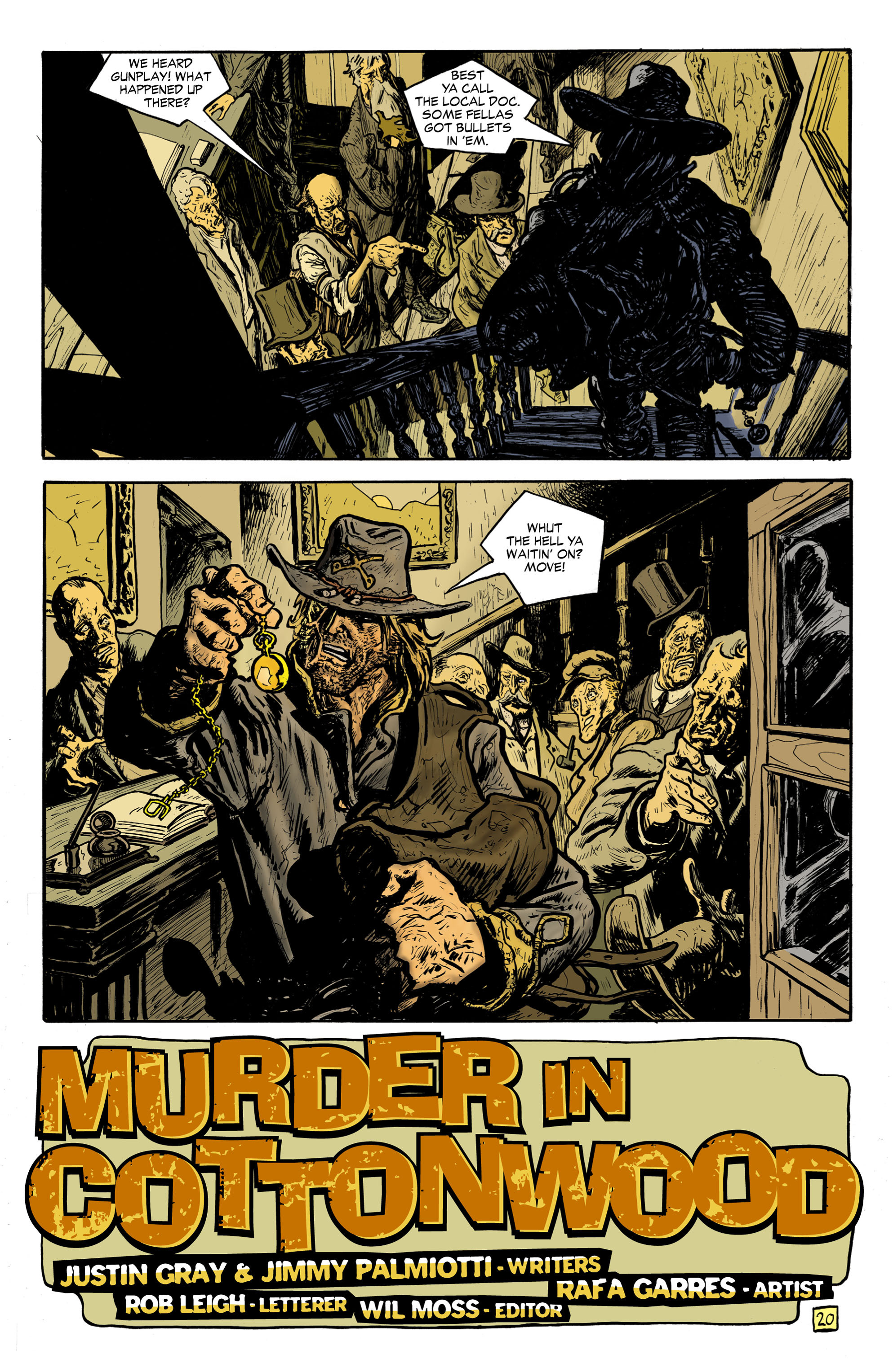 Read online Jonah Hex (2006) comic -  Issue #68 - 21