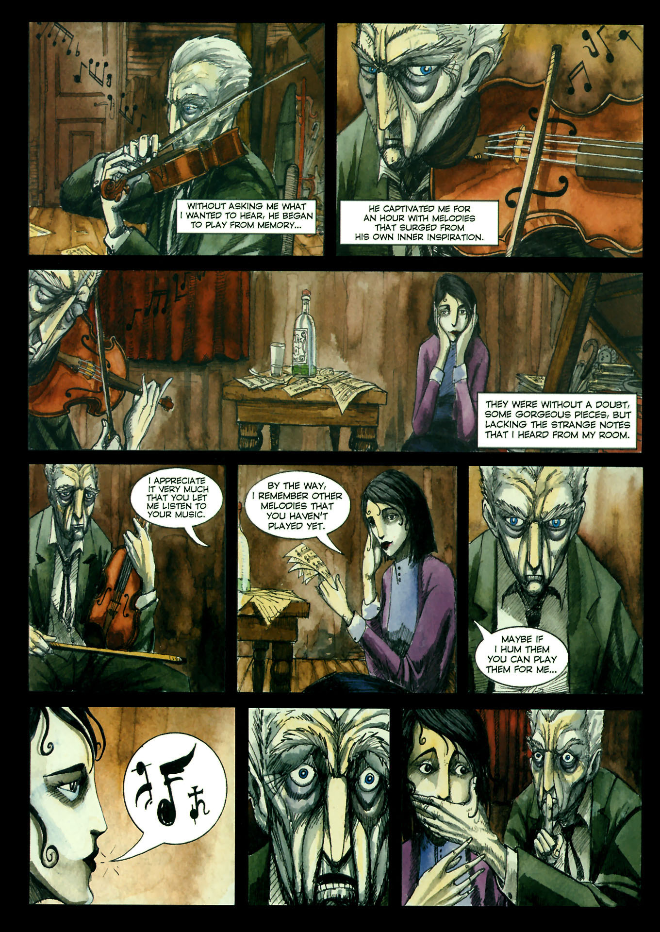 Read online H.P. Lovecraft - The Temple comic -  Issue # Full - 24
