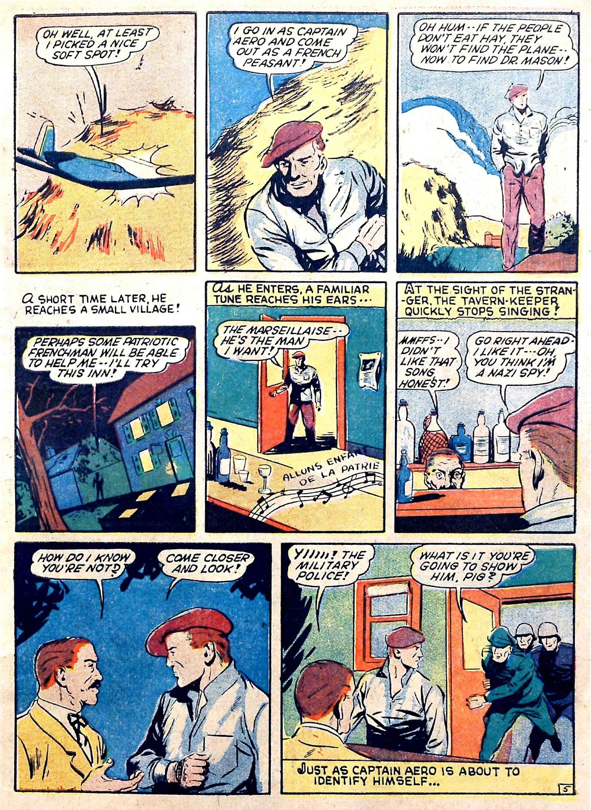 Captain Aero Comics issue 6 - Page 6