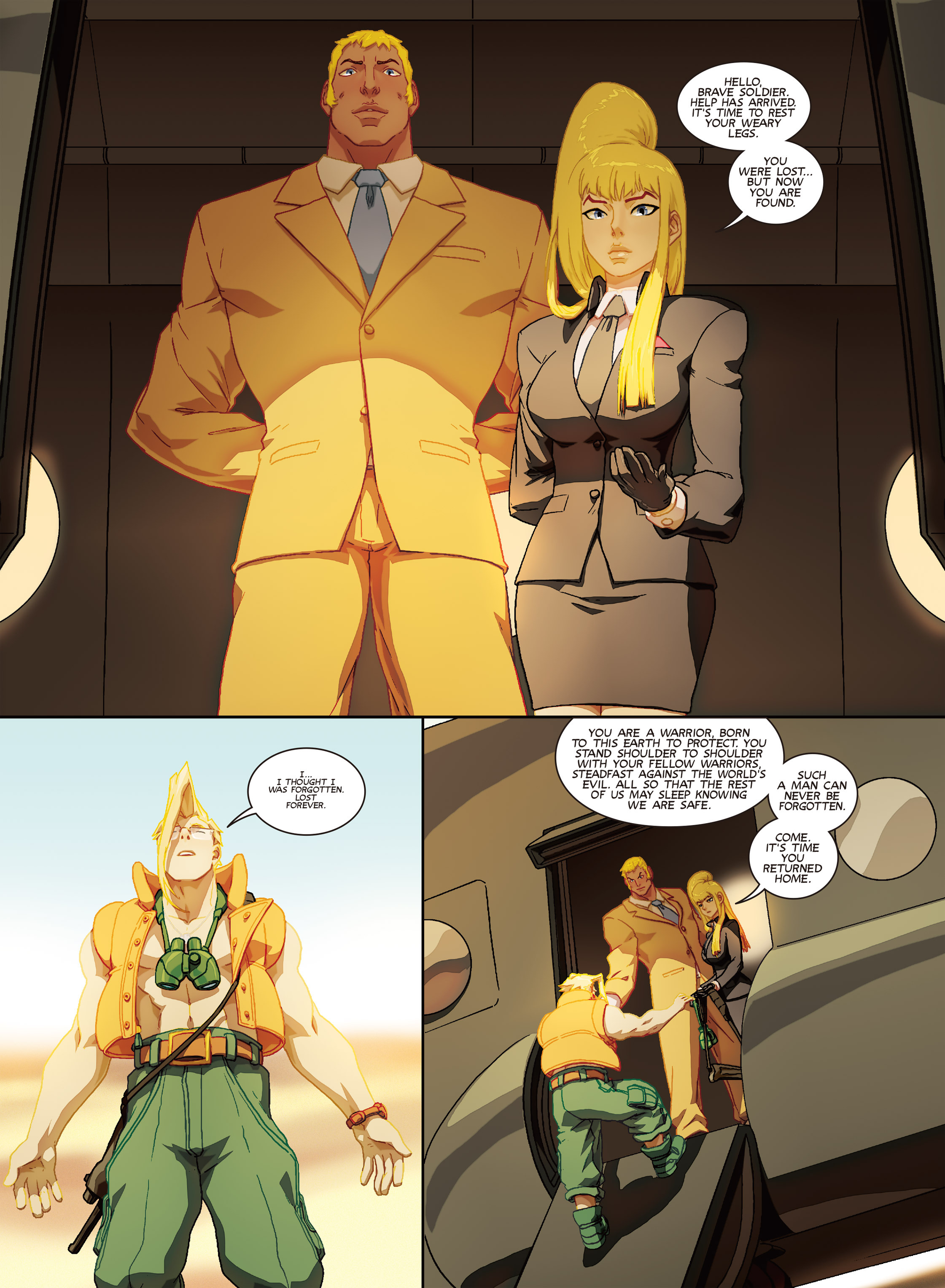 Read online Street Fighter V: The Life and Death(s) of Charlie Nash comic -  Issue # TPB - 6