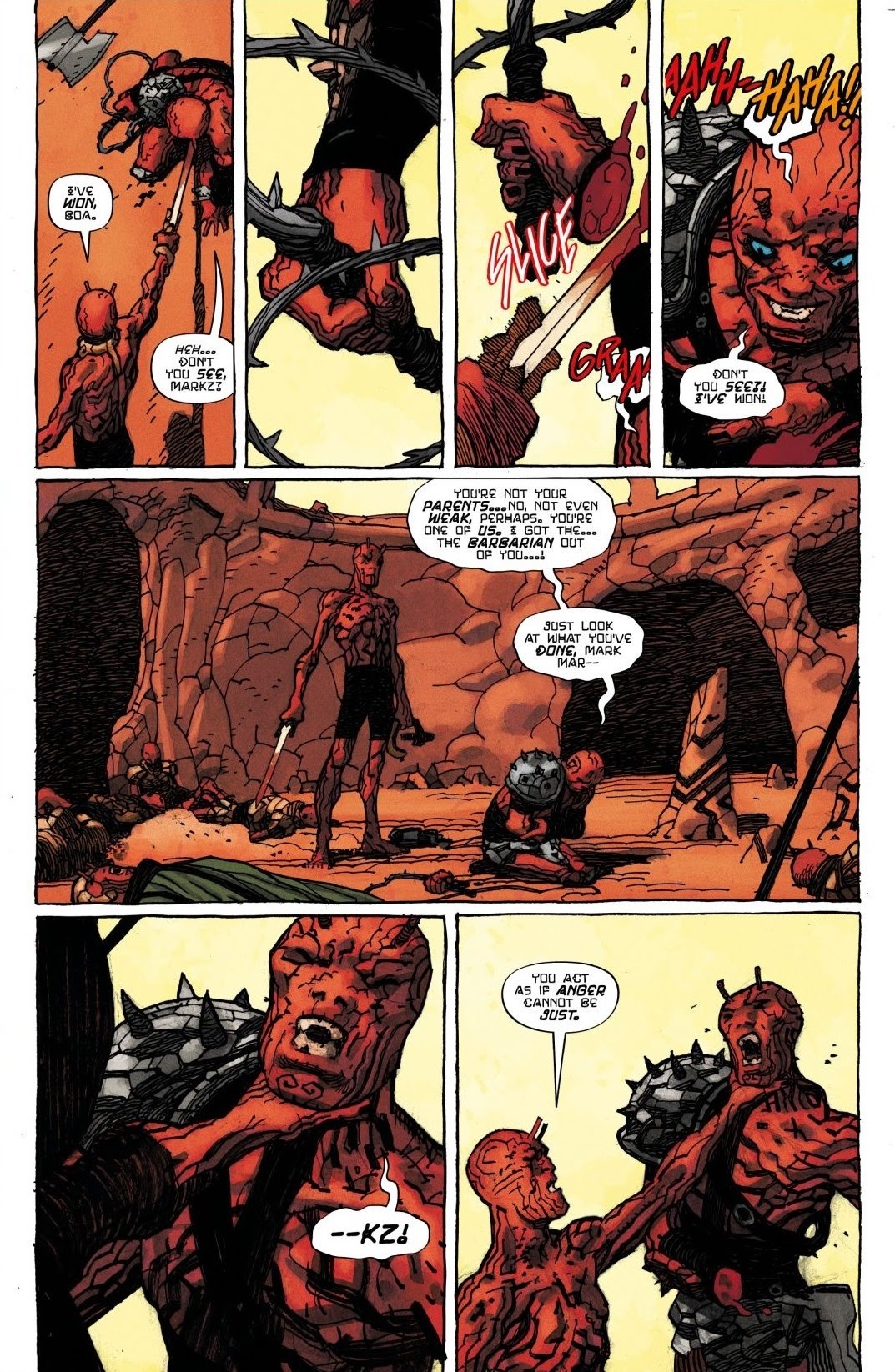 Read online Barbalien: Red Planet comic -  Issue #5 - 14