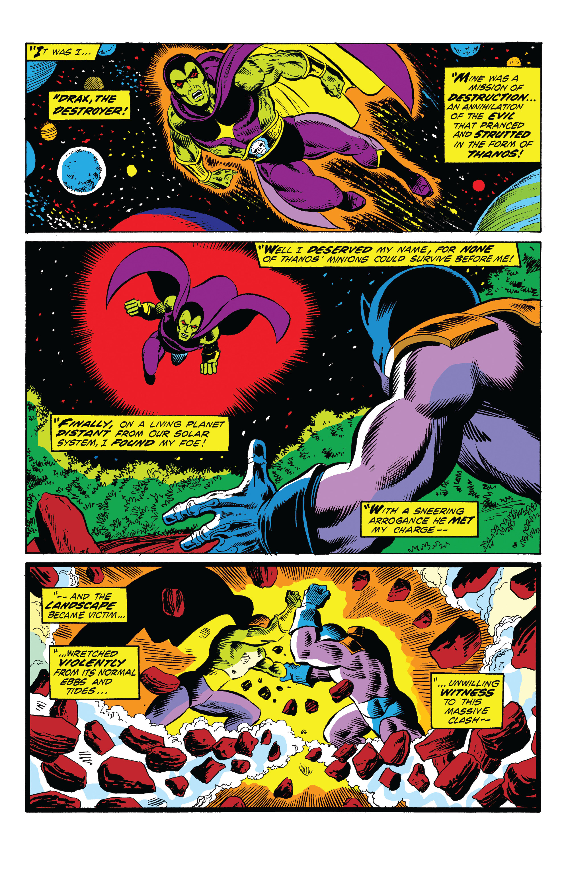 Read online Marvel-Verse: Thanos comic -  Issue # TPB - 14