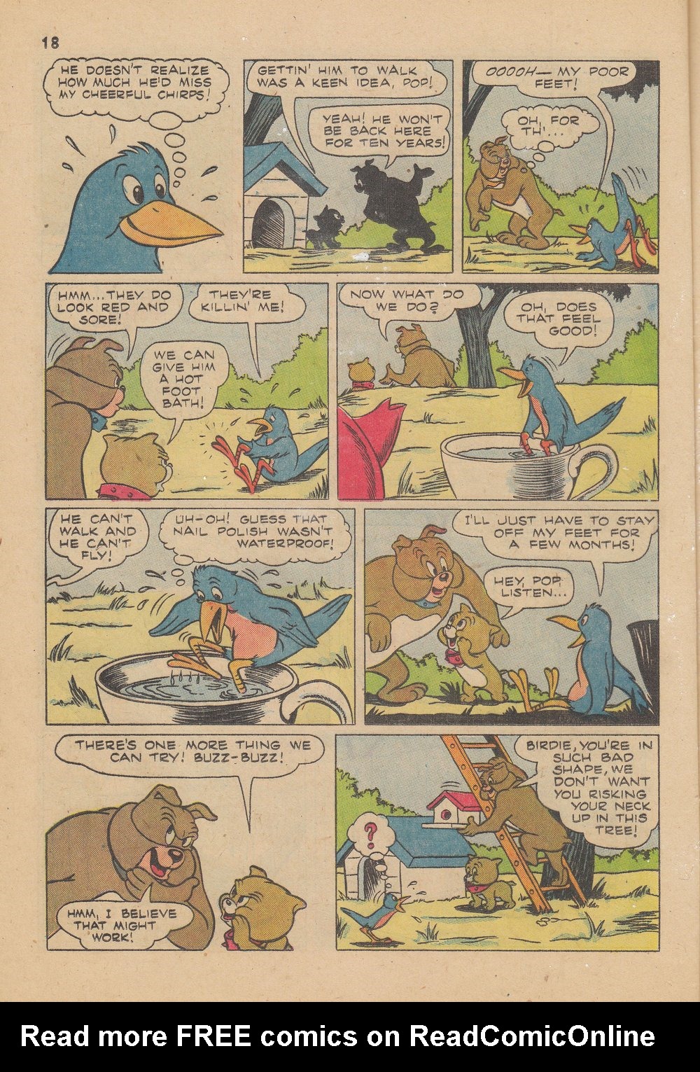 Read online M.G.M.'s Tom and Jerry's Winter Fun comic -  Issue #4 - 21