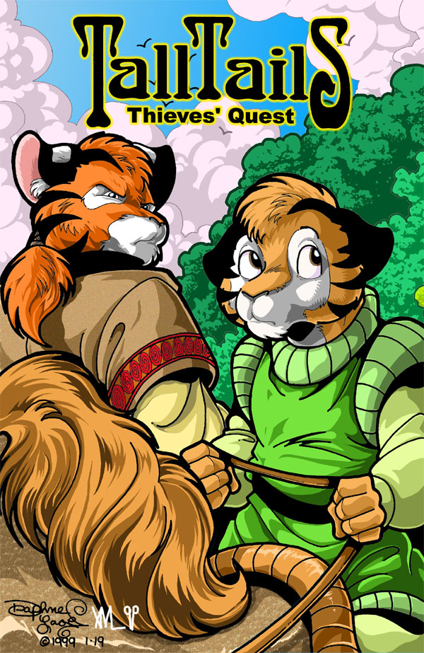 Read online Tall Tails: Thieves' Quest comic -  Issue #8 - 1