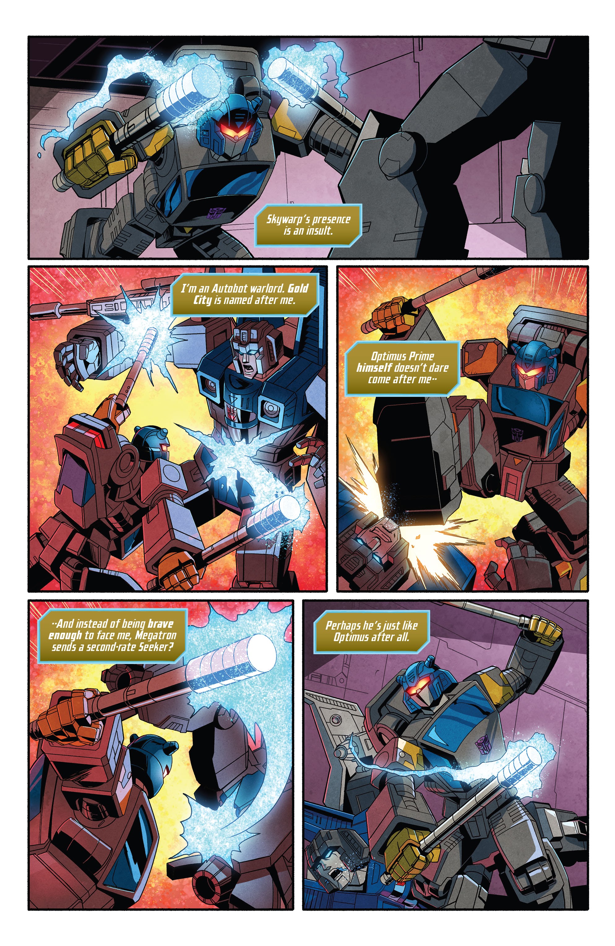 Read online Transformers: Shattered Glass comic -  Issue #4 - 10