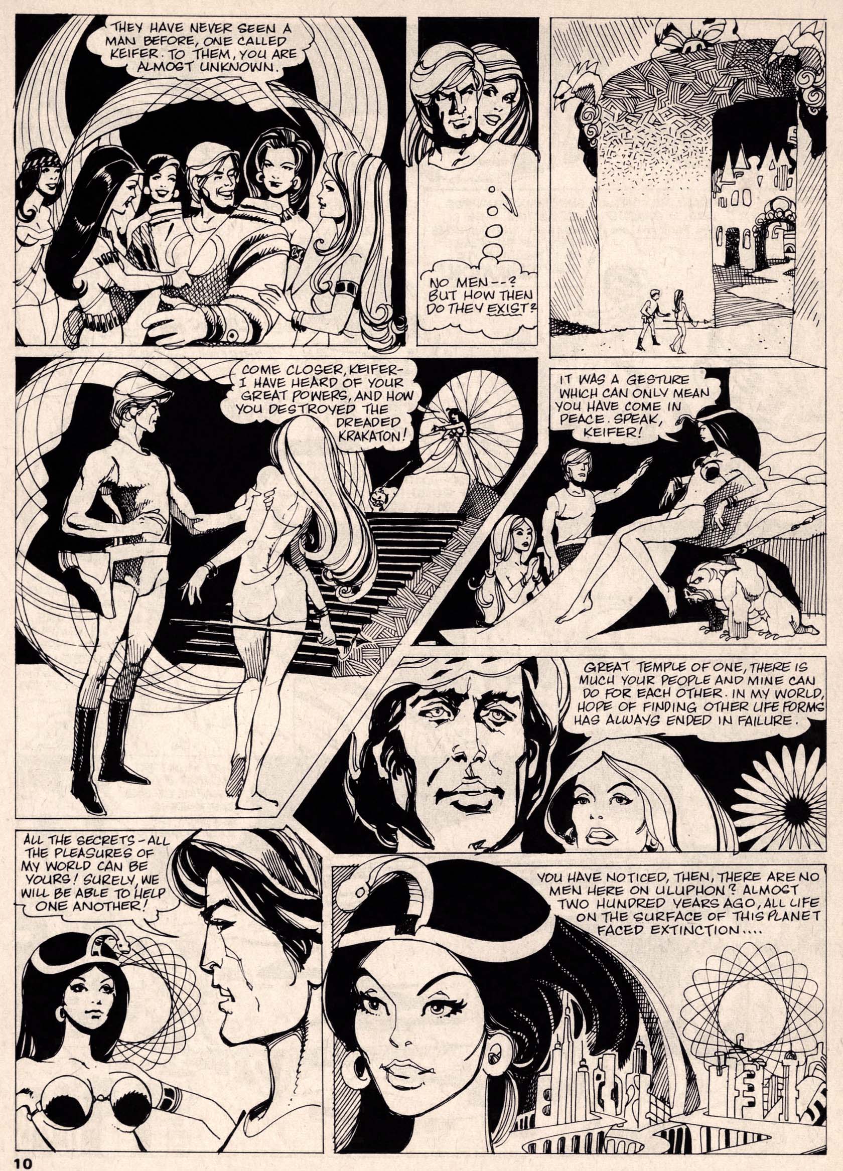 Read online Vampirella (1969) comic -  Issue #4 - 10