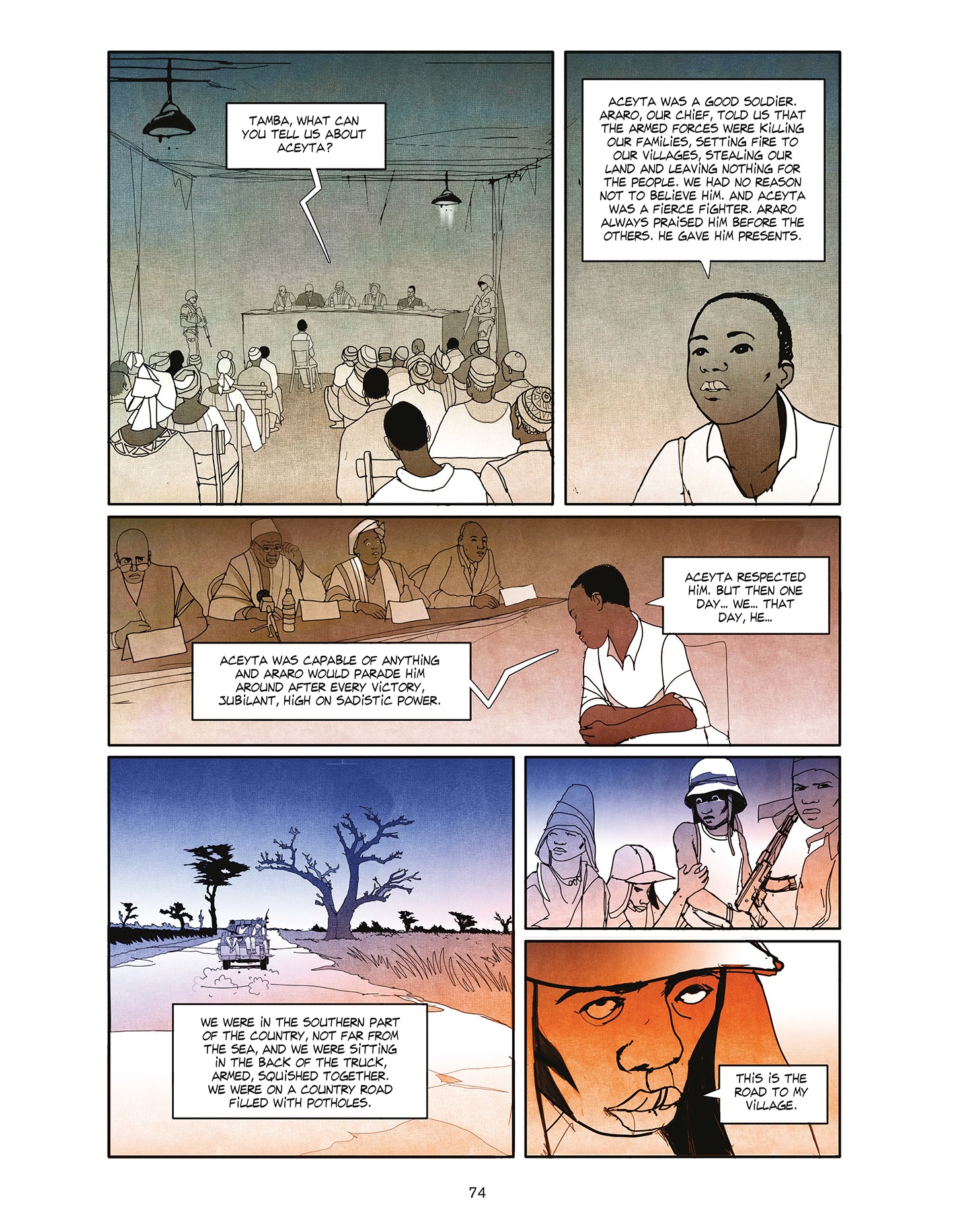 Read online Tamba, Child Soldier comic -  Issue # TPB - 75