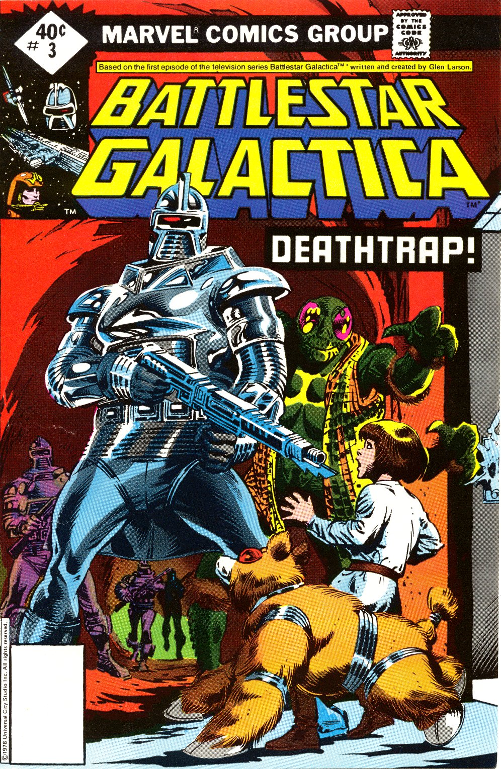 Read online Battlestar Galactica comic -  Issue #3 - 1