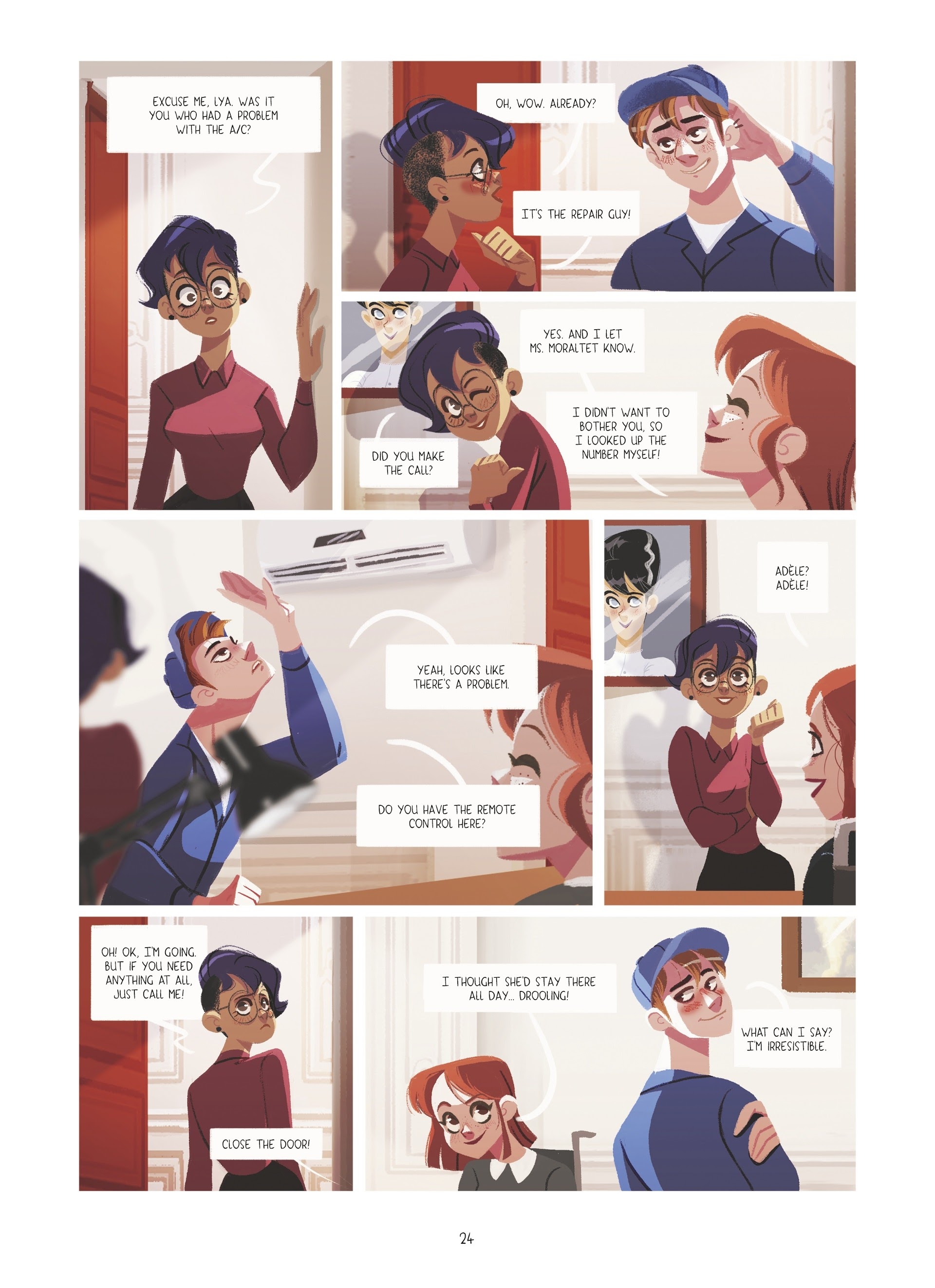 Read online Through Lya's Eyes comic -  Issue #1 - 24