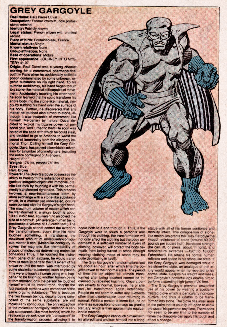 Read online The Official Handbook of the Marvel Universe comic -  Issue #4 - 28