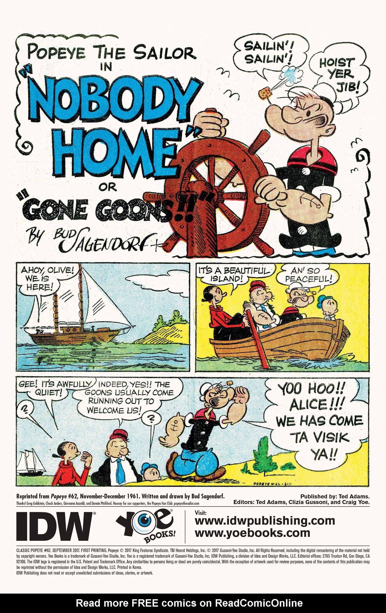 Read online Classic Popeye comic -  Issue #62 - 3