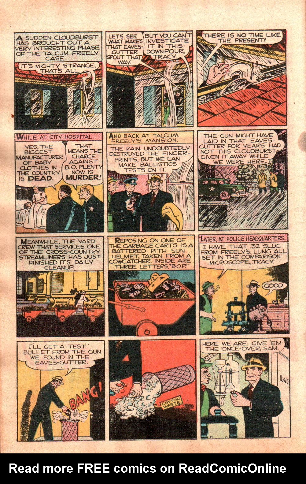 Read online Dick Tracy comic -  Issue #61 - 16