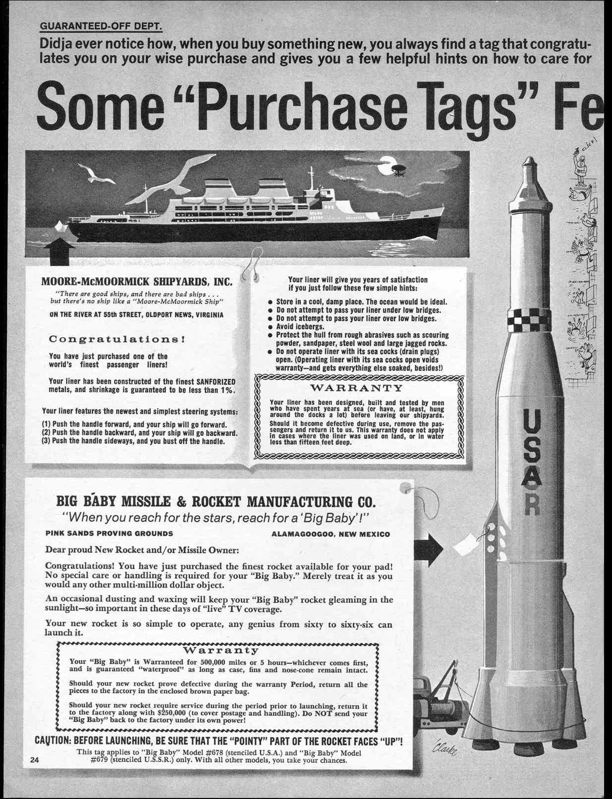 Read online MAD comic -  Issue #103 - 26