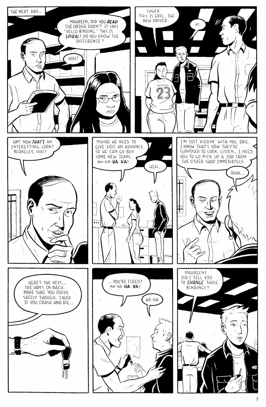 Read online Optic Nerve comic -  Issue #2 - 9