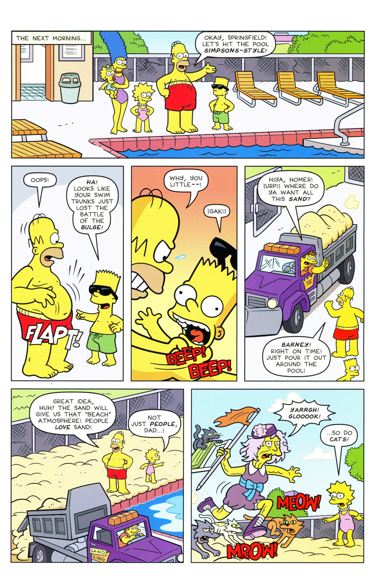 Read online The Simpsons Summer Shindig comic -  Issue #8 - 7
