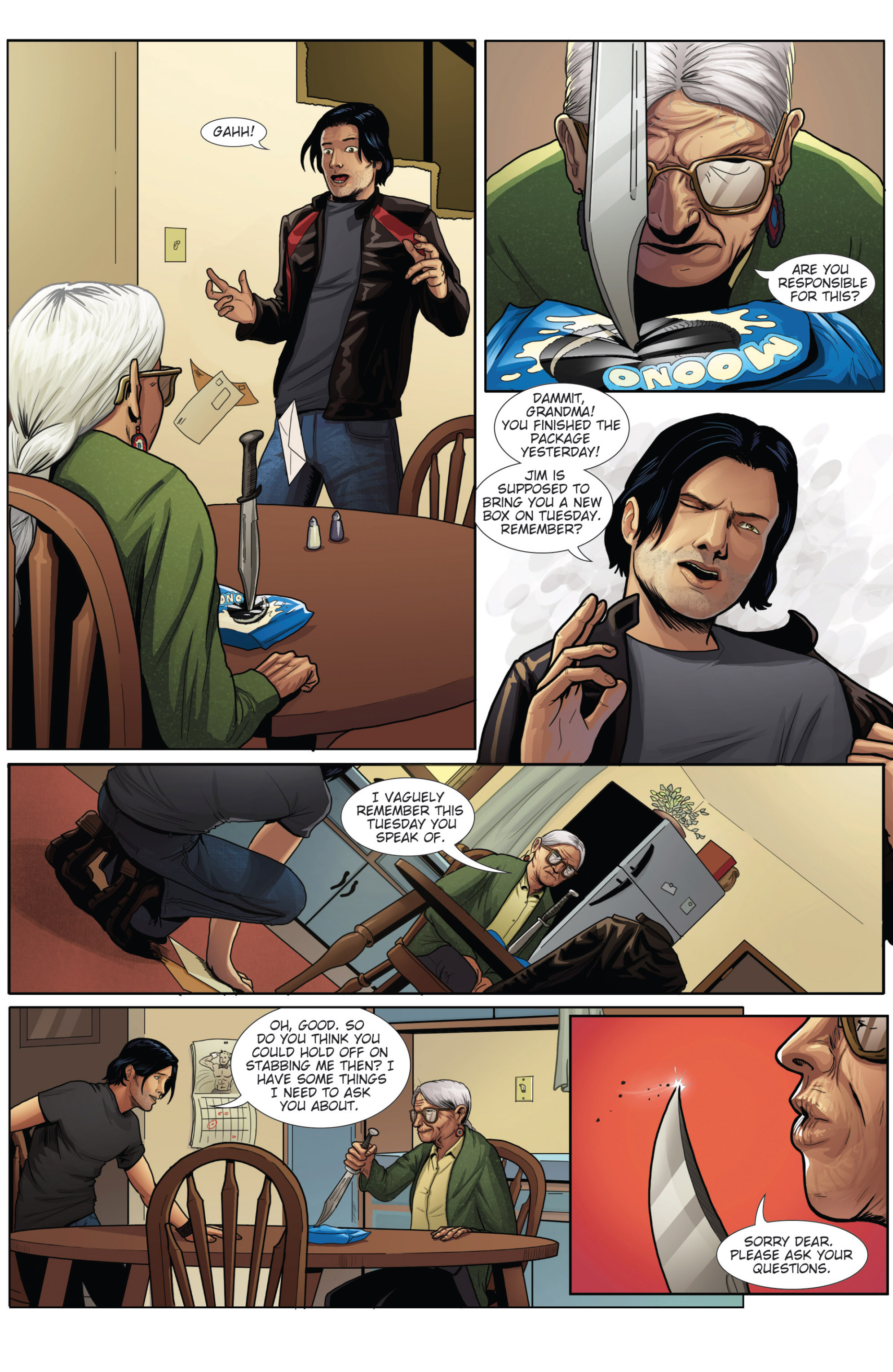 Read online Voracious comic -  Issue #1 - 12