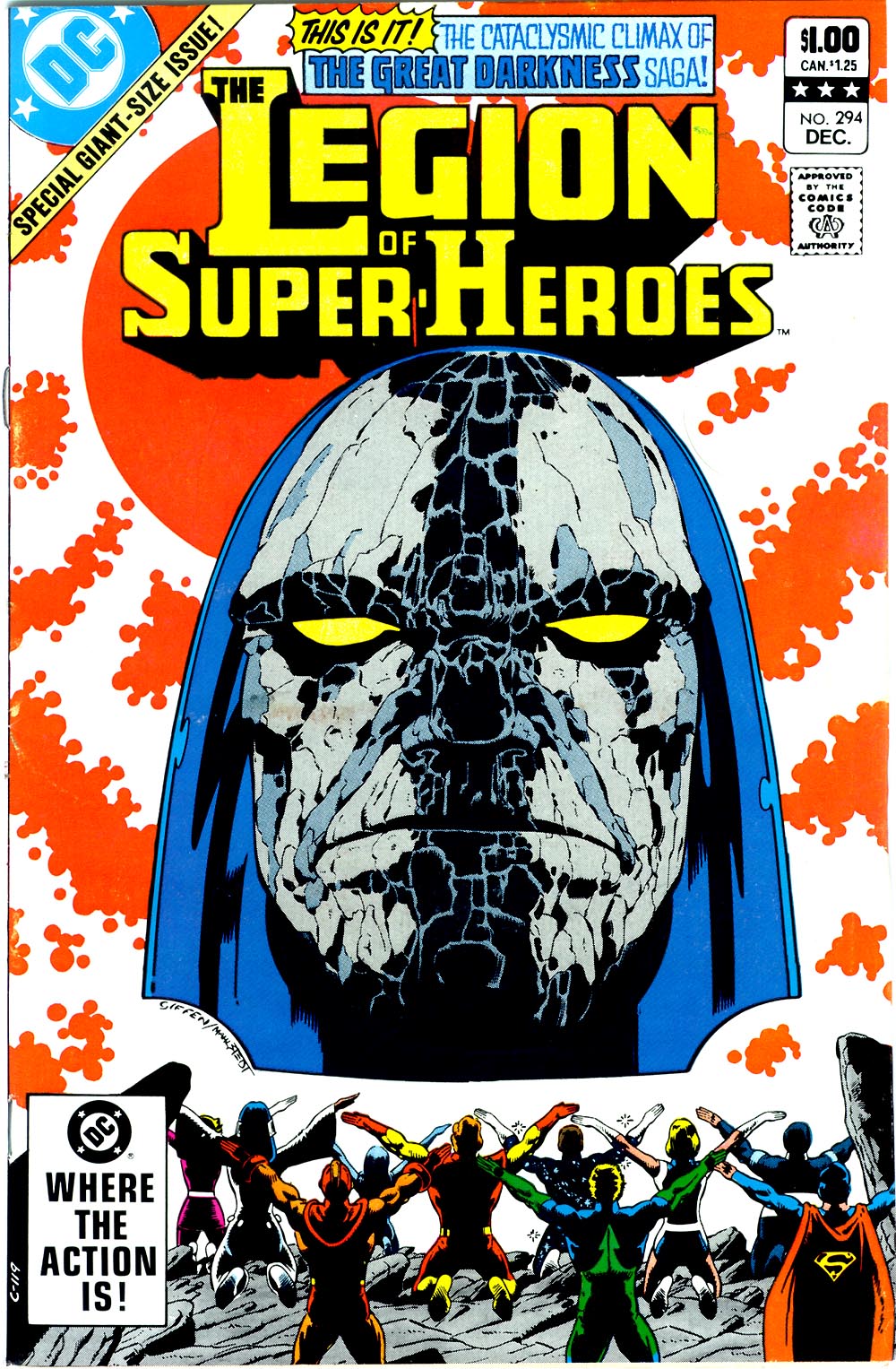 Read online Legion of Super-Heroes (1980) comic -  Issue #294 - 1