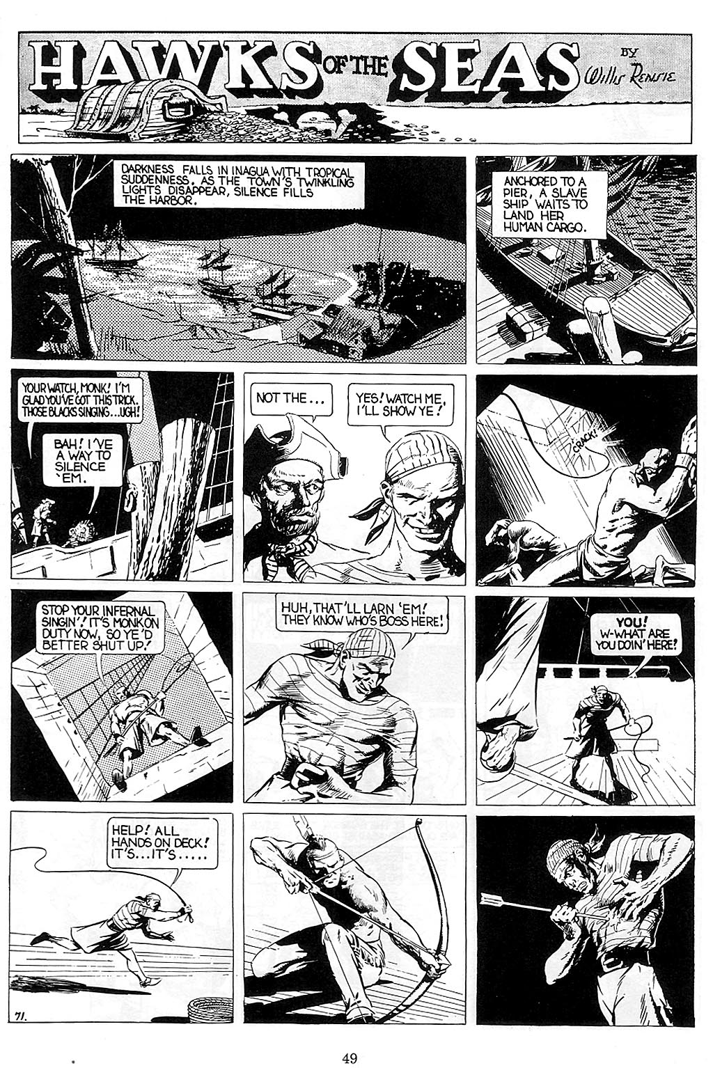 Read online Will Eisner's Hawks of the Seas comic -  Issue # TPB - 50